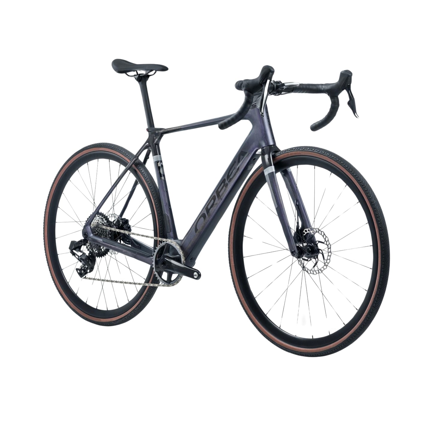 Bicicleta Orbea Gain M30i 2024 Tanzanite Carbon View (Matt)