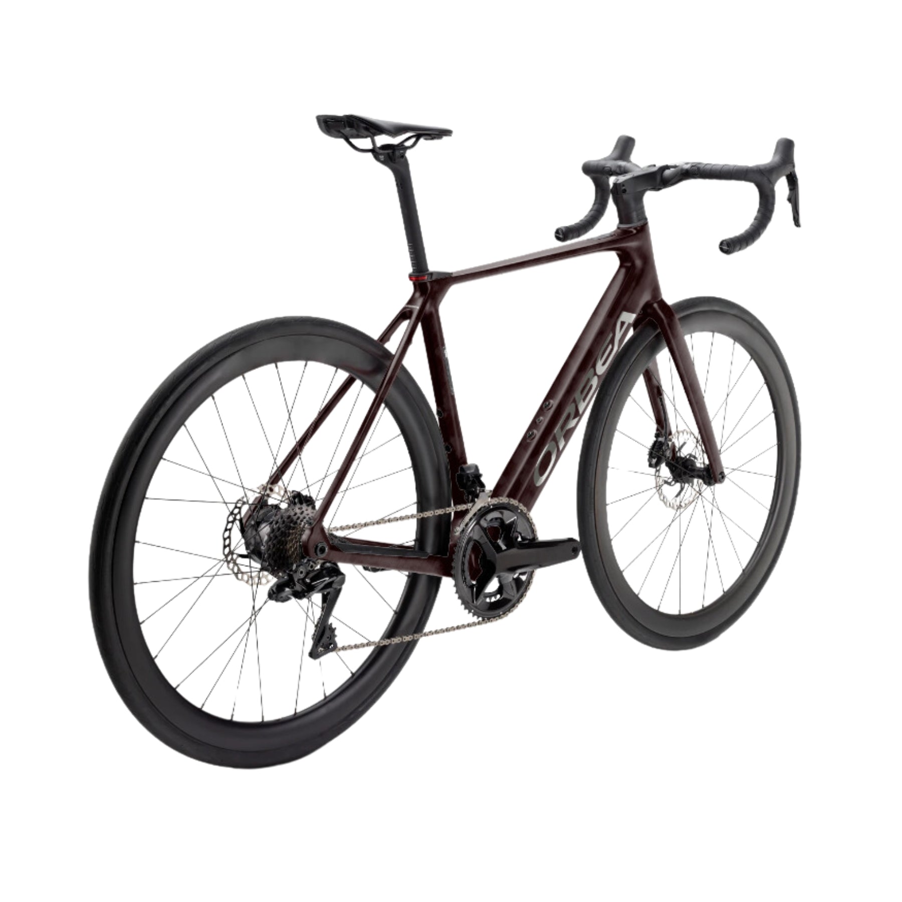 Bicicleta Orbea Gain M30i 2024 Wine Red Carbon View-Titanium