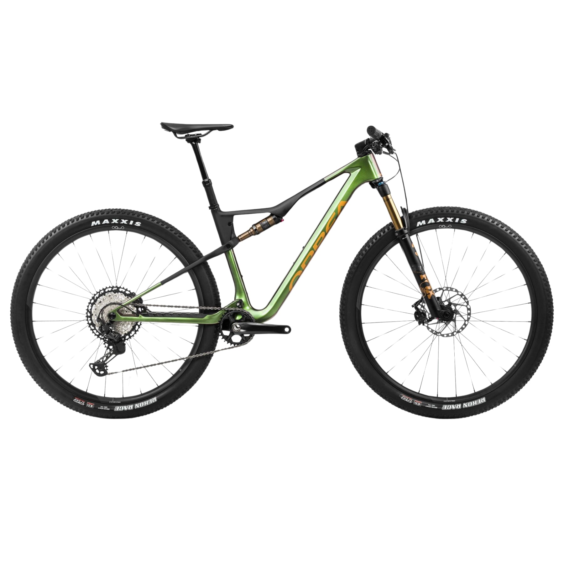 Bicicleta Orbea Oiz M10 2024 Chameleon Globin Green (Gloss)-Black (Matt)