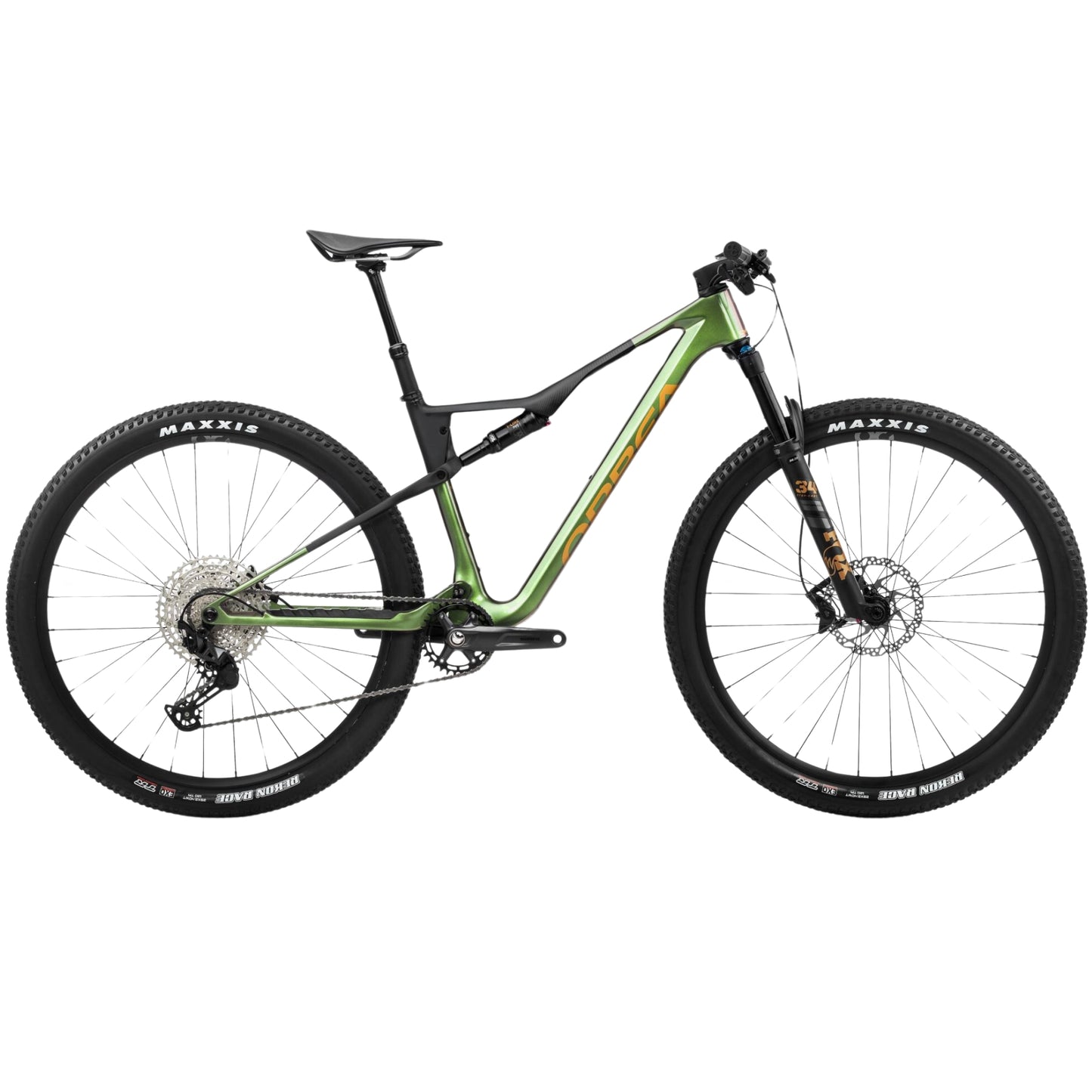 Bicicleta Orbea Oiz M30 2023 Chameleon Globin Green (Gloss)-Black (Matt)