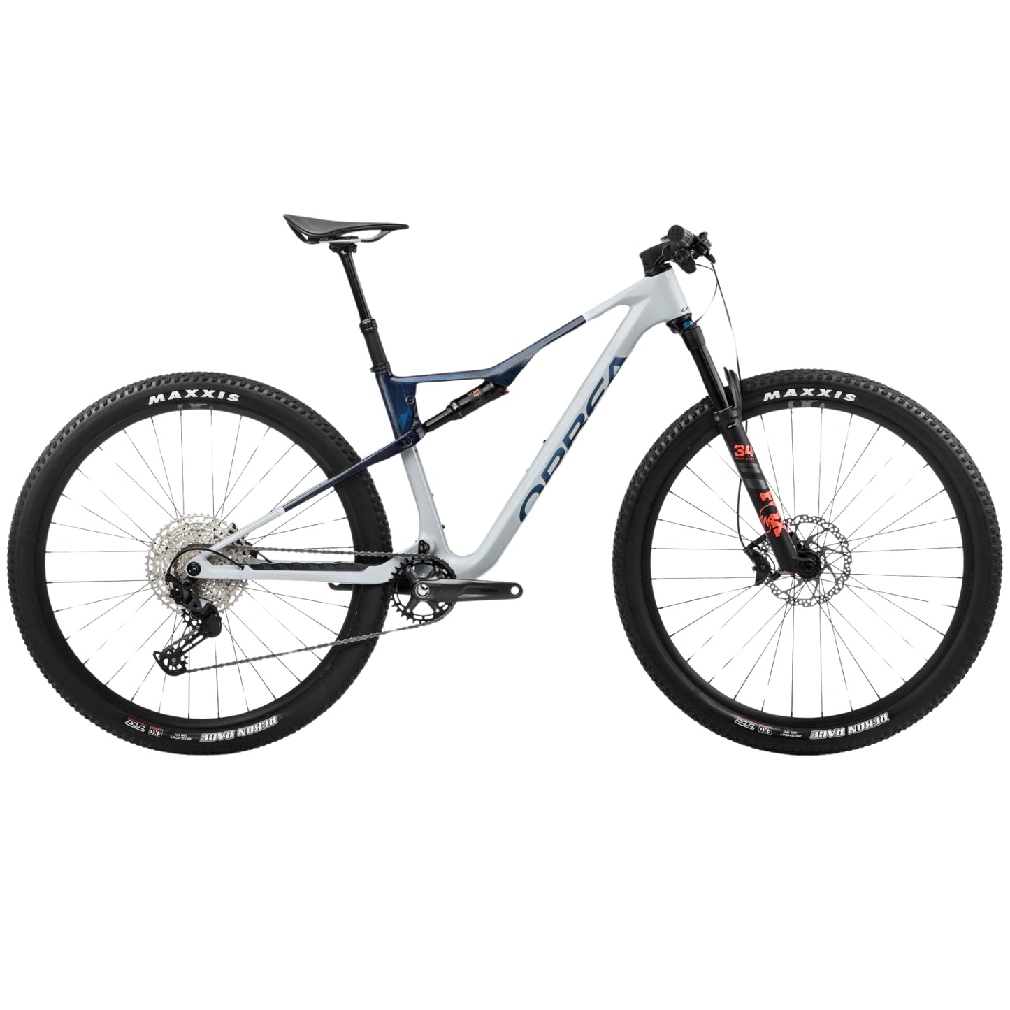 Bicicleta Orbea Oiz M30 2024 Halo Silver-Blue