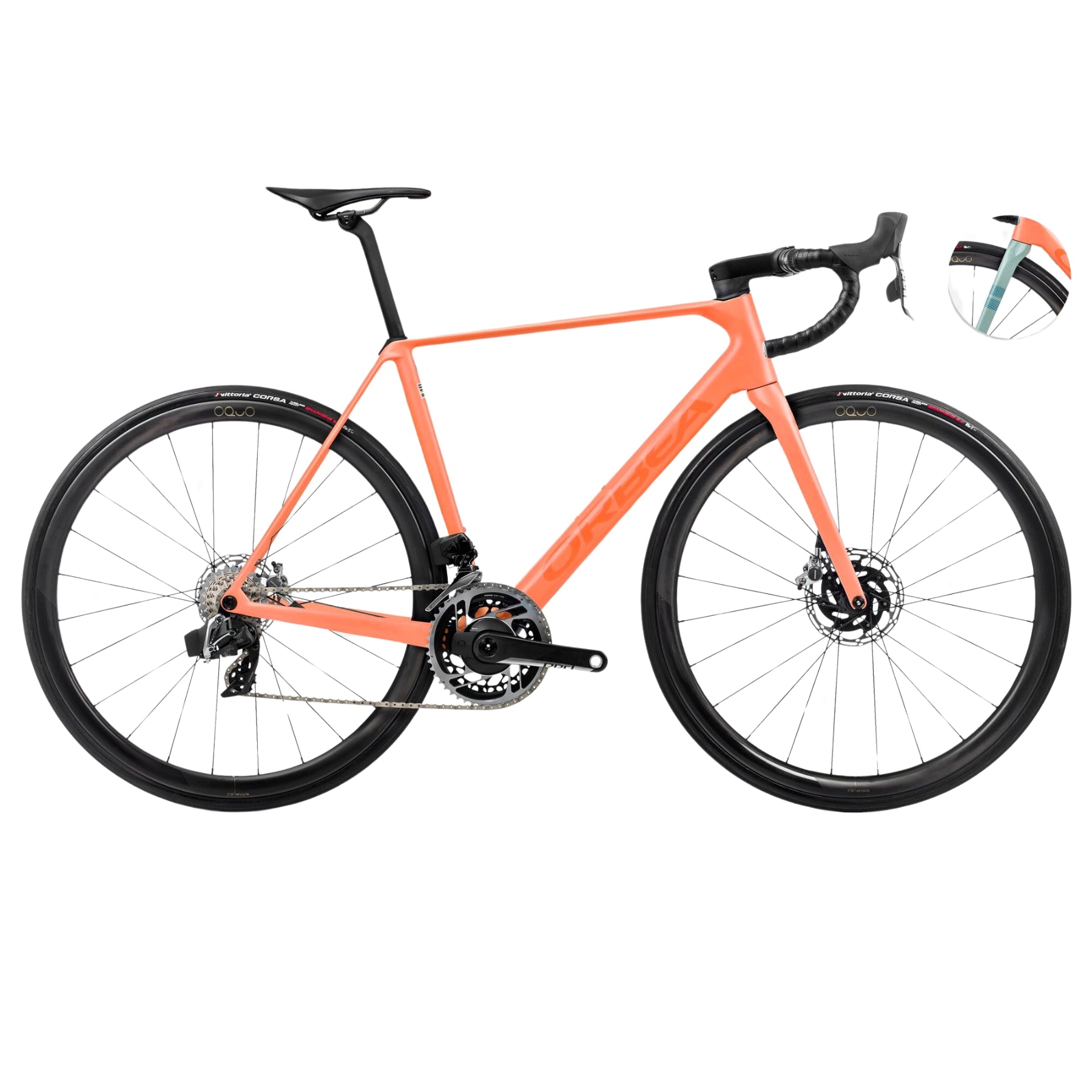 Bicicleta Orbea Orca M11eLTD PWR Orange Cloud