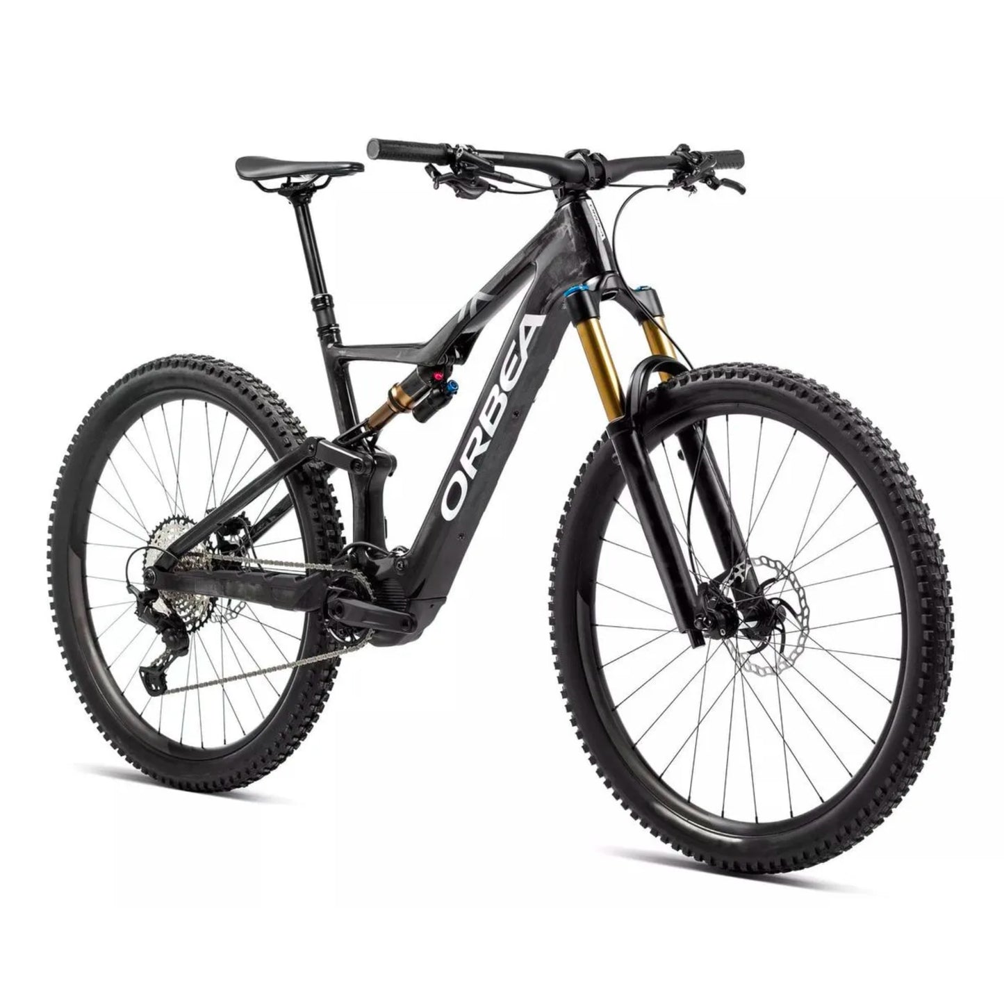 Bicicleta Orbea Rise M10 2023 Carbon Raw-White