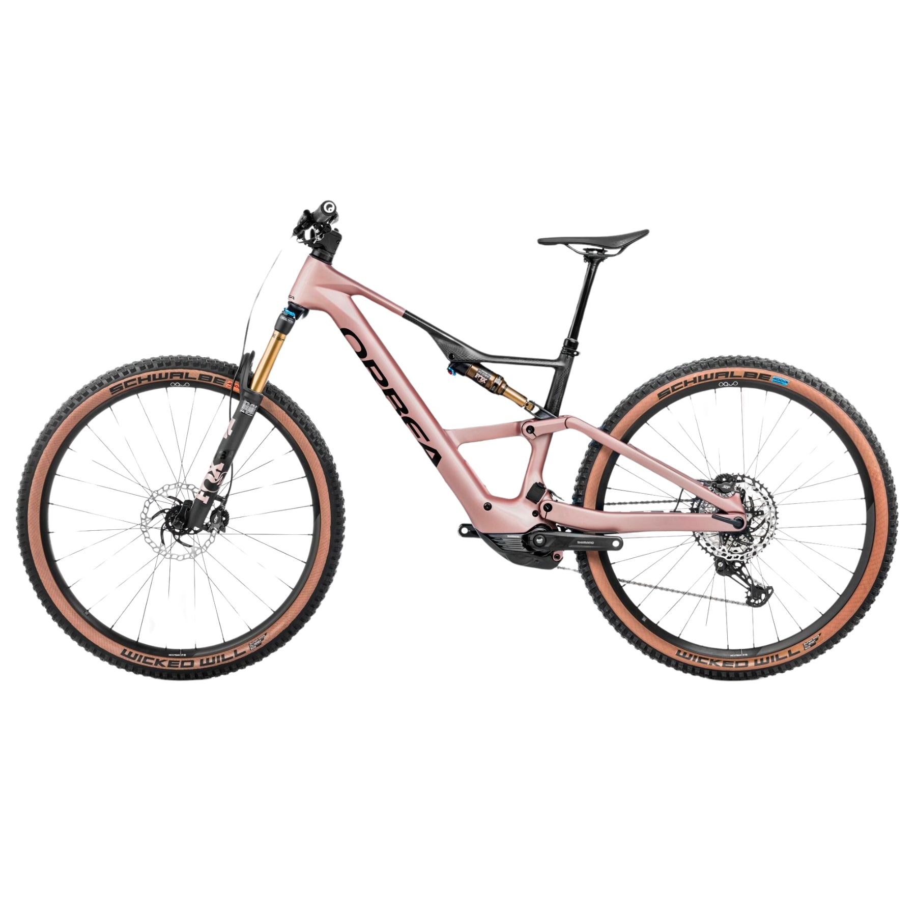 Bicicleta Orbea Rise SL M10 - 630Wh Desert Rose-Carbon