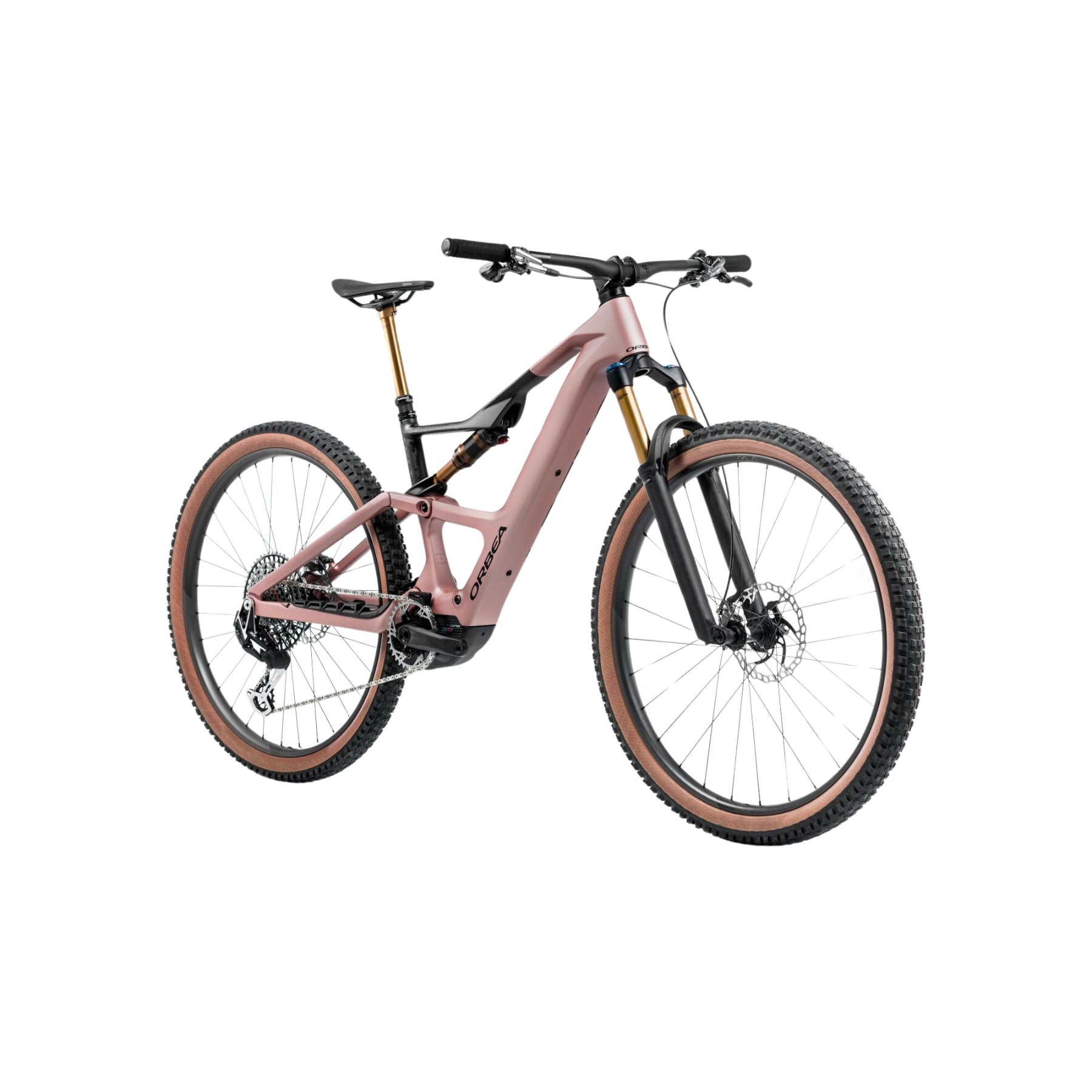 Bicicleta Orbea Rise SL M10 - 630Wh Desert Rose-Carbon Raw