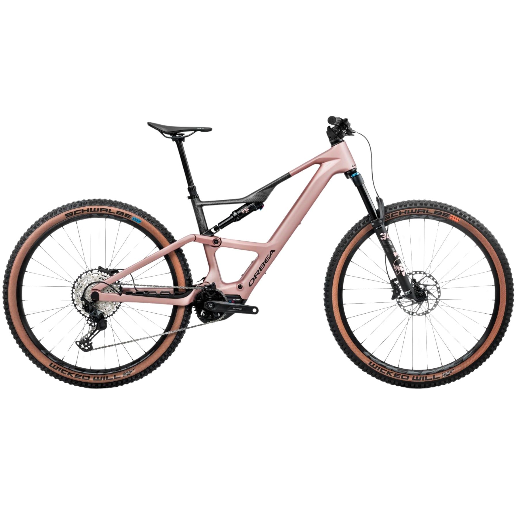 Bicicleta Orbea Rise SL M20 2025 Desert Rose