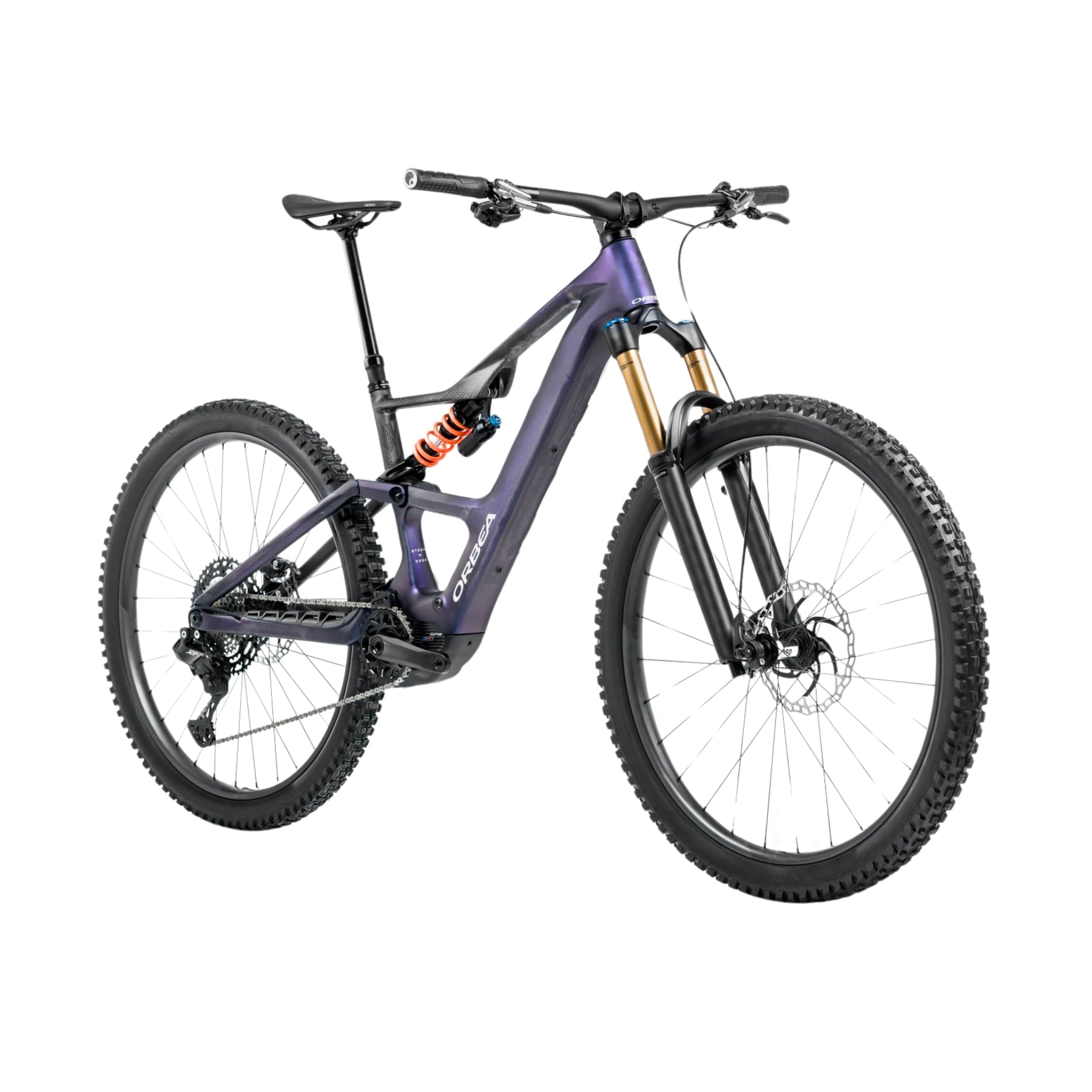 Bicicleta Orbea Rise SL M20 2025 Tanzanite Carbon View-Carbon