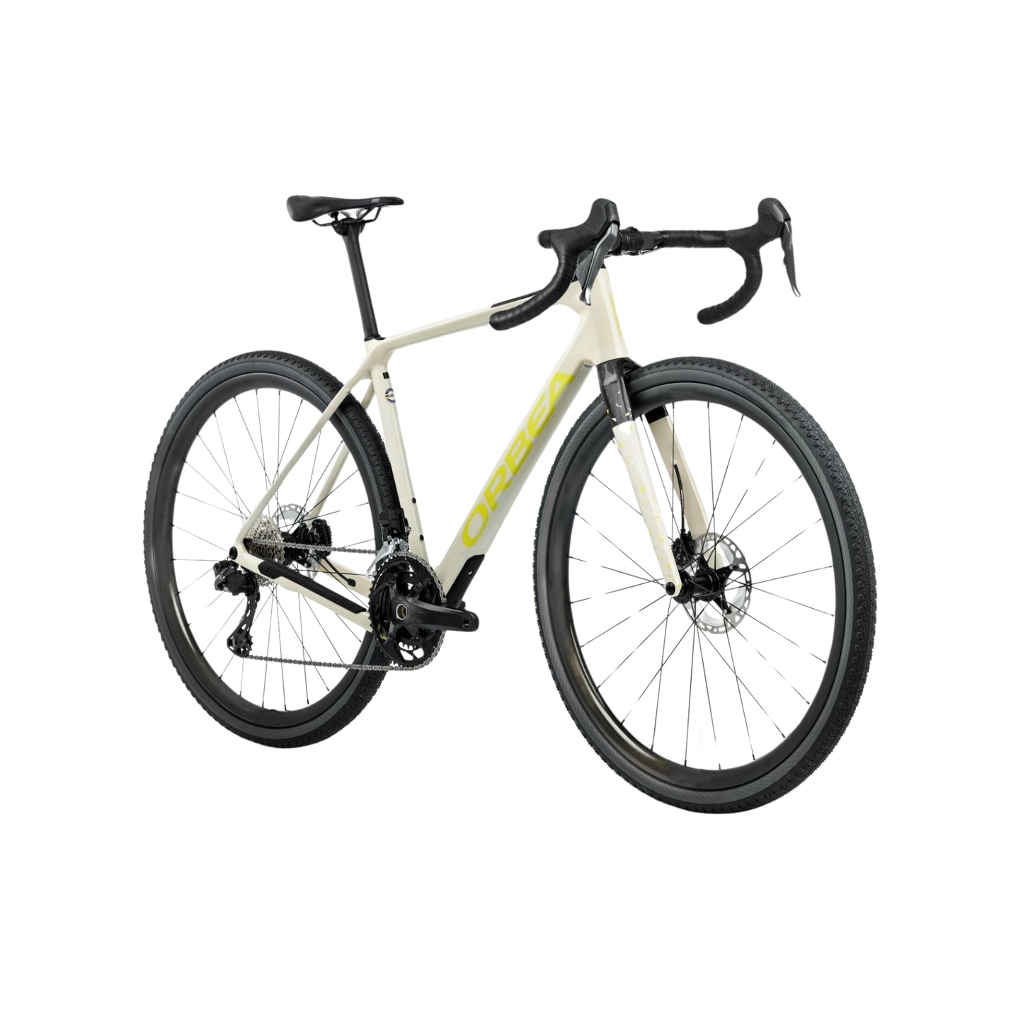 Bicicleta Orbea Terra M20 Team Ivory White-Spicy Lime Gloss