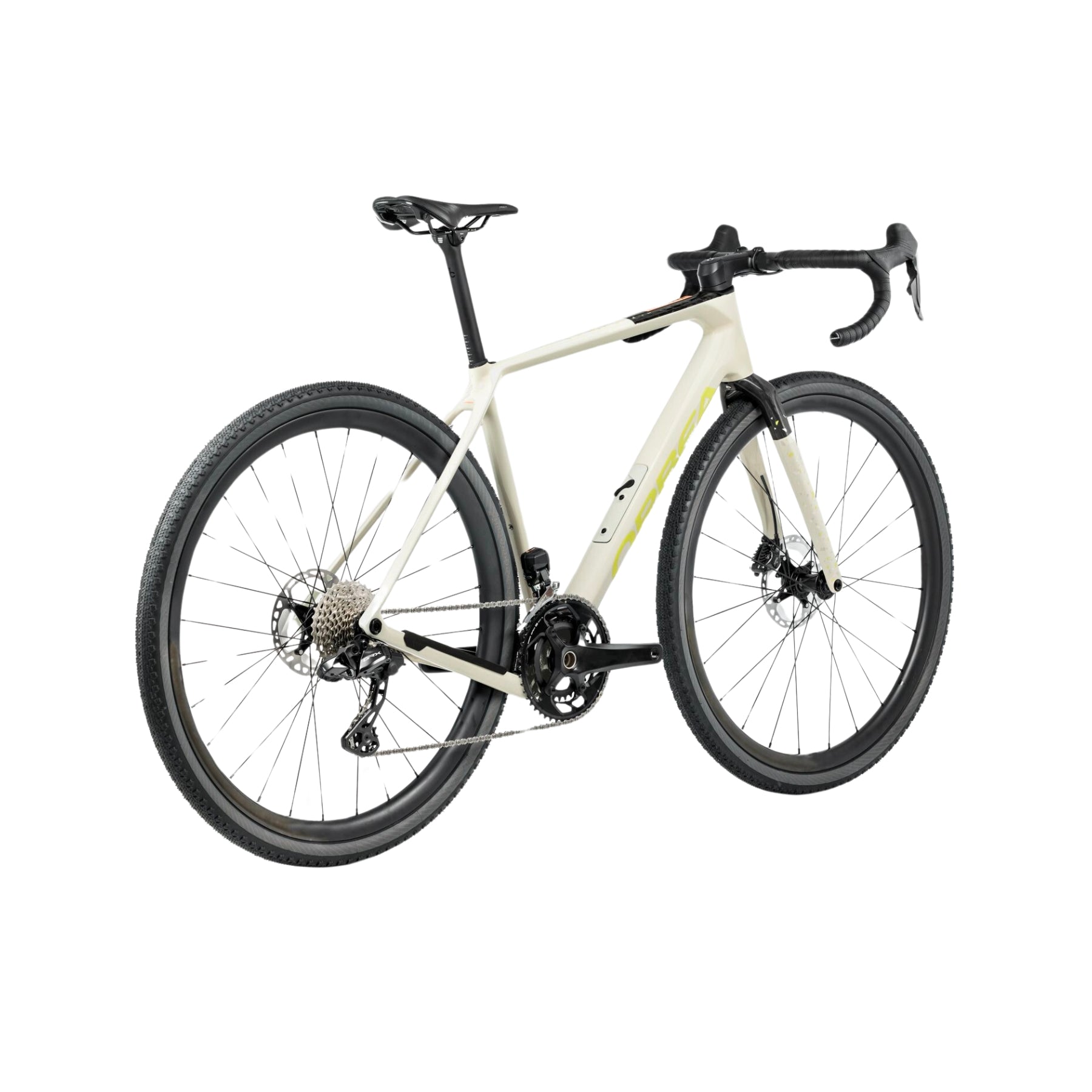 Bicicleta Orbea Terra M20 Team Ivory White-Spicy Lime (Gloss)