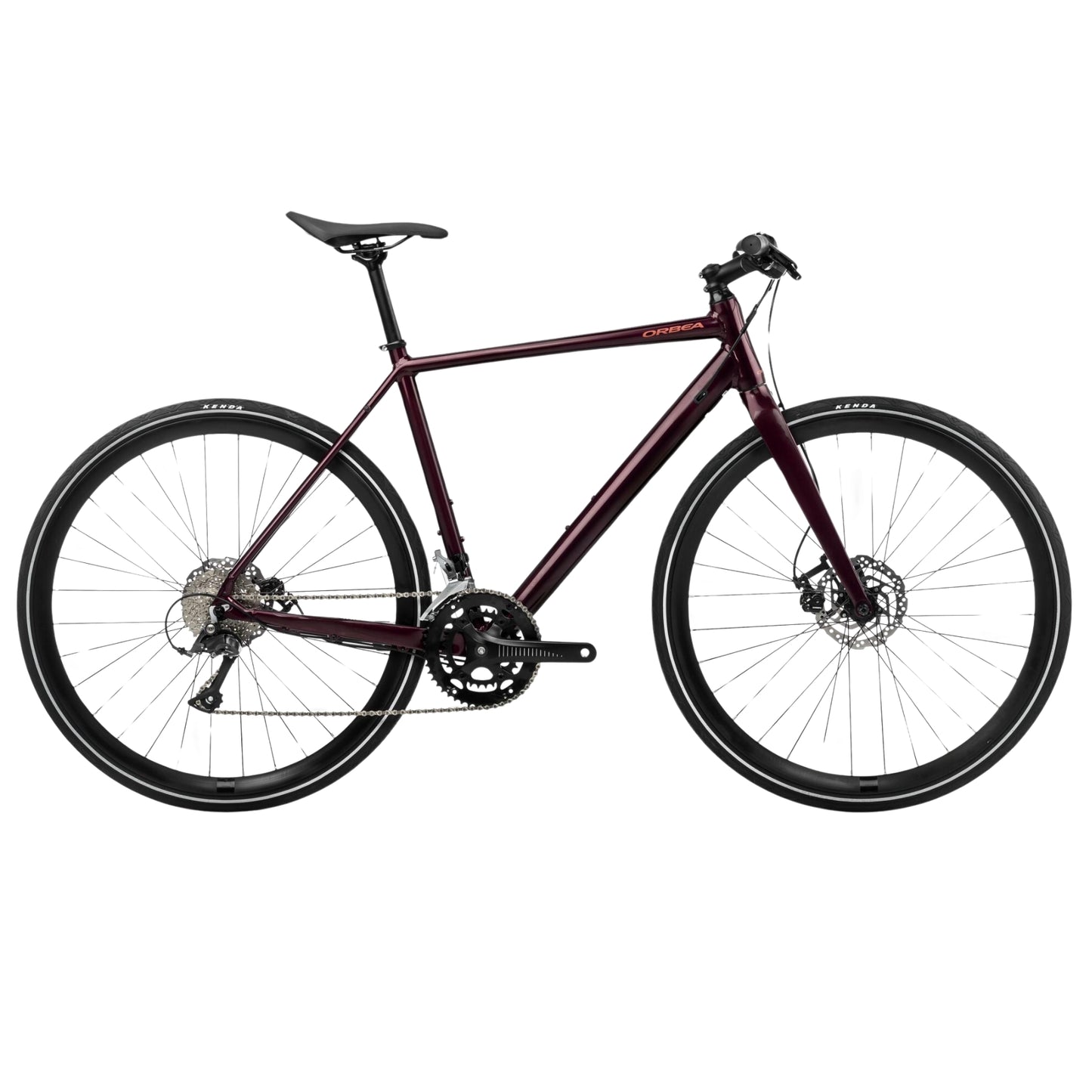 Bicicleta Orbea Vector 30 2024 Metallic Burgundy Red