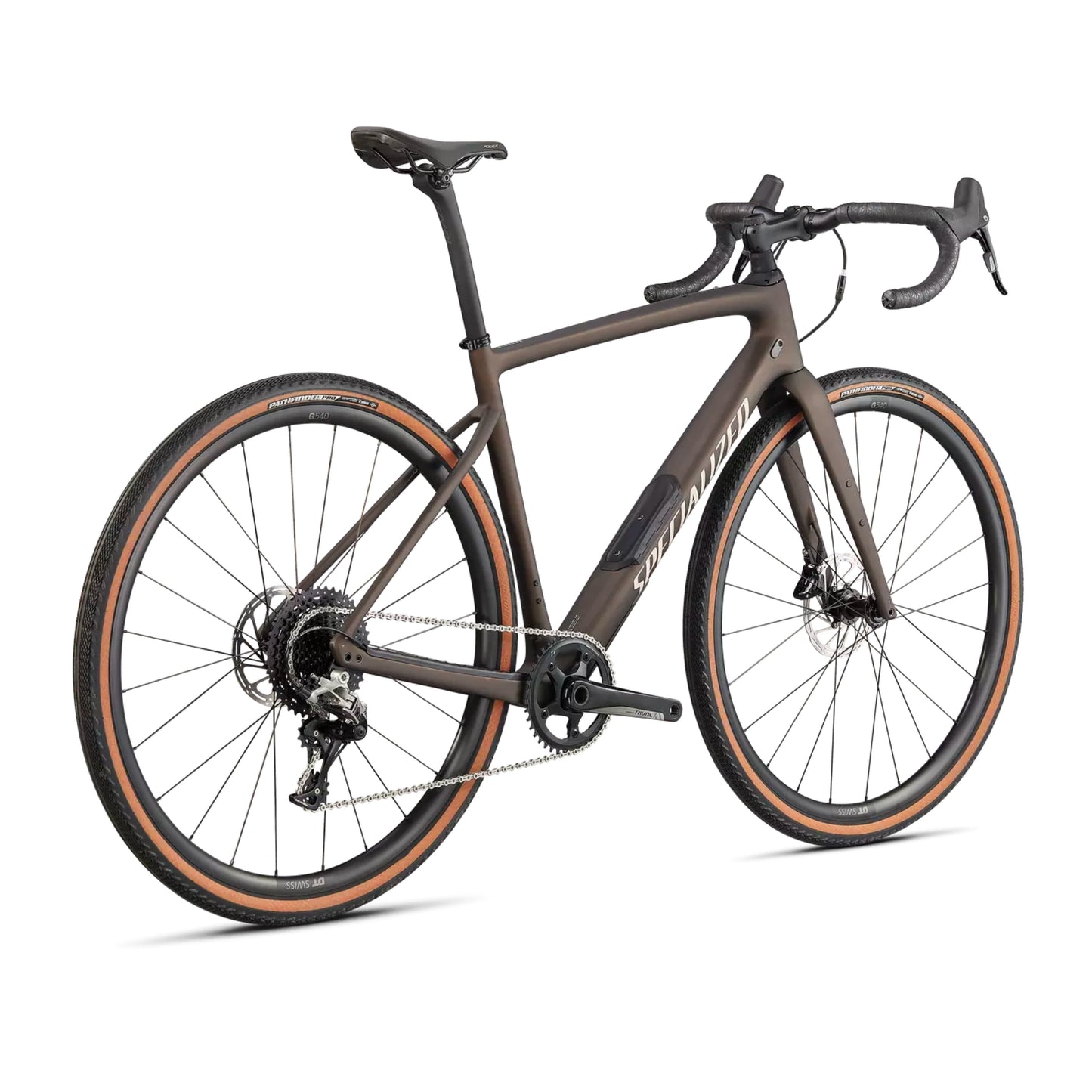 Bicicleta Specialized Diverge Comp Carbon 2022 Satin Gunmetal-White-Chrome
