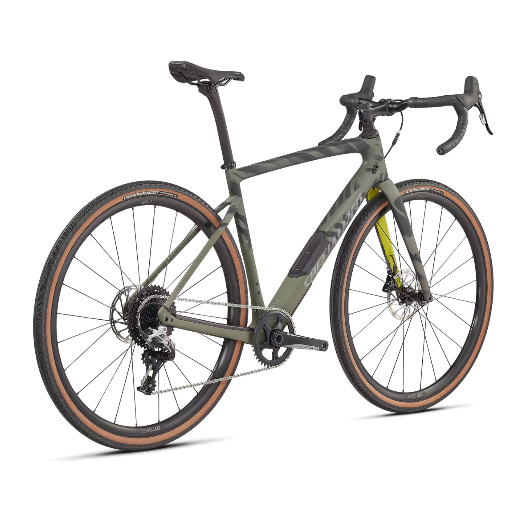 Bicicleta Specialized Diverge Comp Carbon 2022 Satin Olive-Oak-Chrome