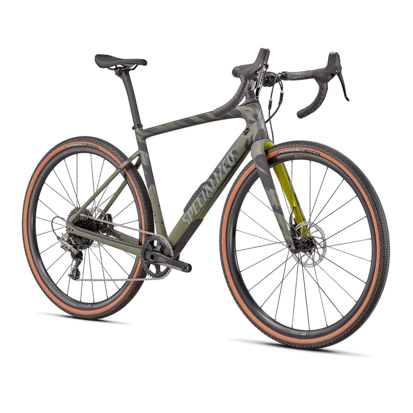 Bicicleta Specialized Diverge Comp Carbon 2022 Satin Olive-Oak