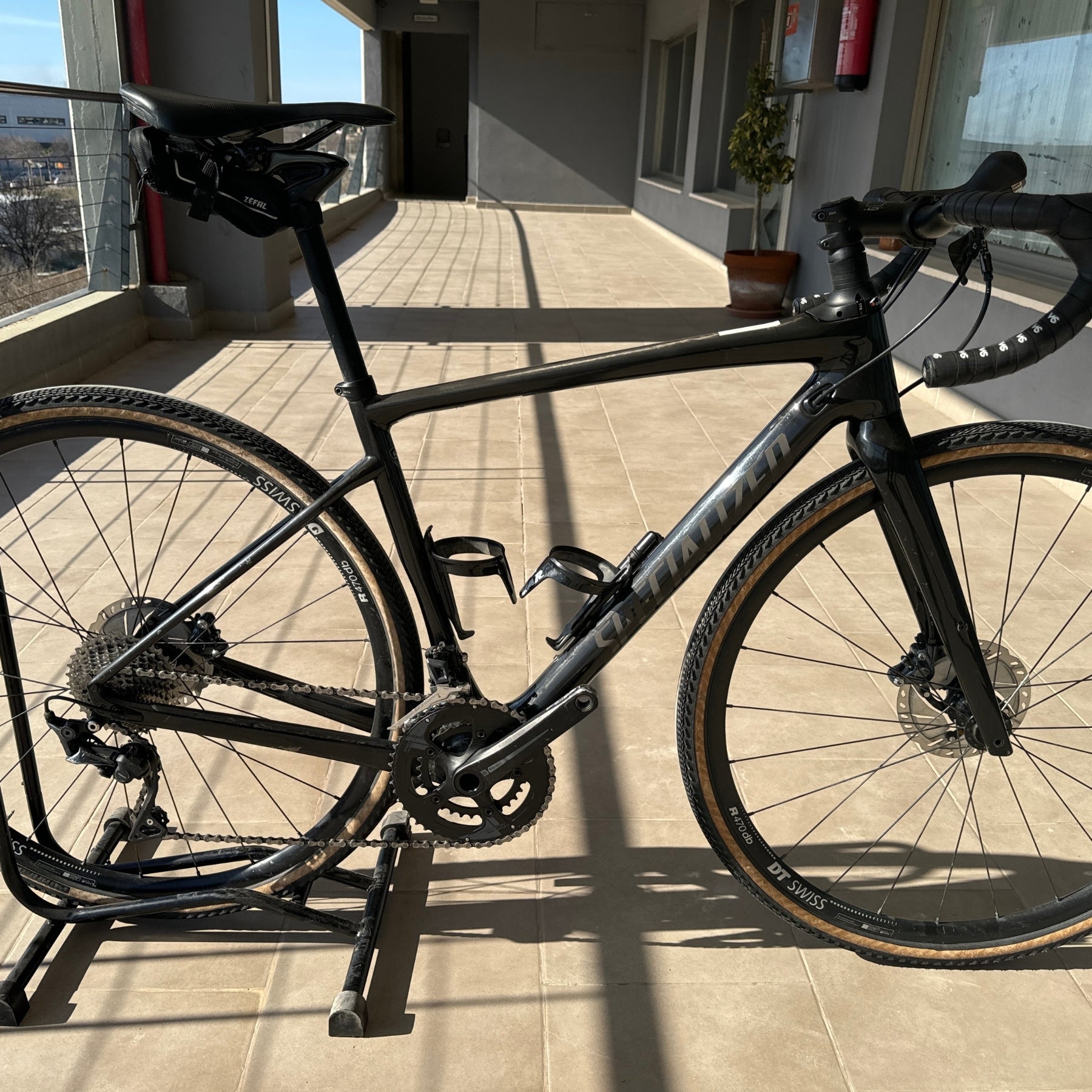 Bicicleta Specialized Diverge Comp Carbon Ocasión Gloss-Gunmetal