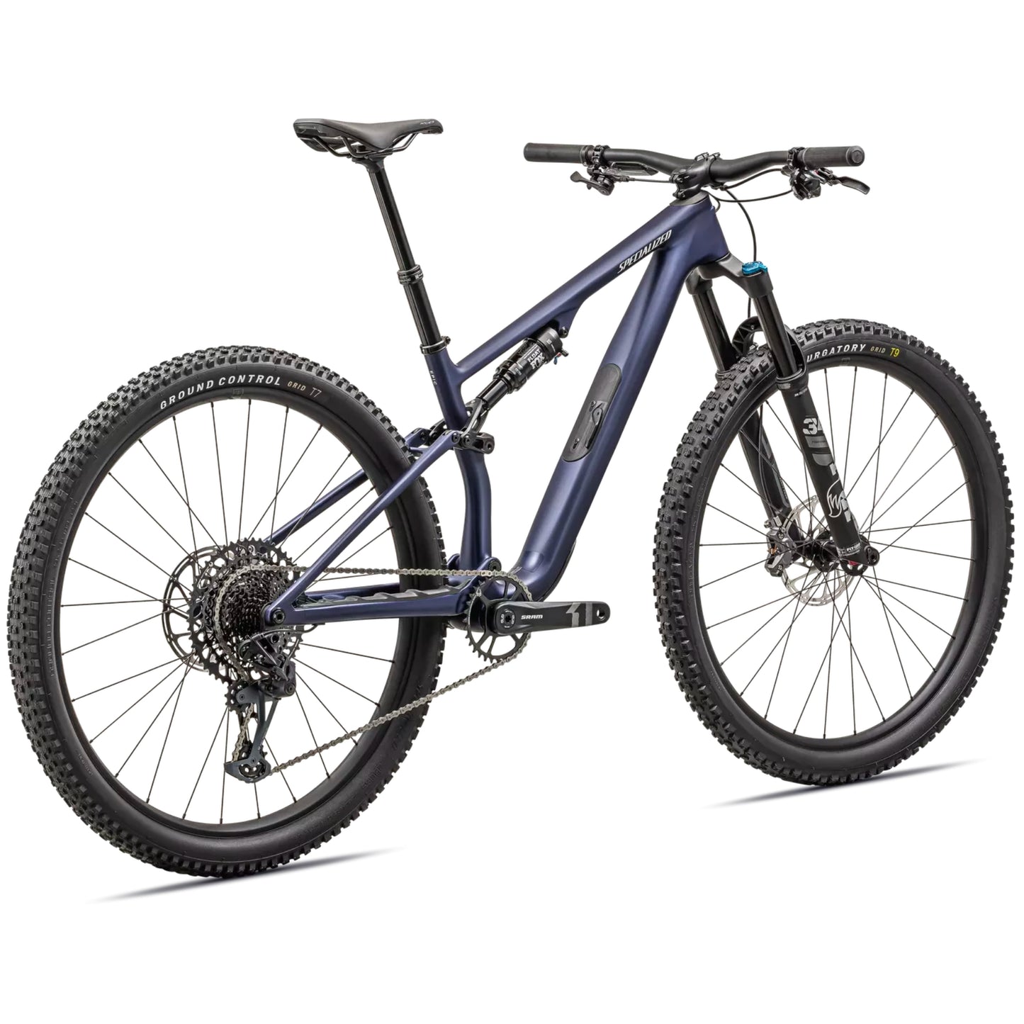 Bicicleta Specialized Epic 8 EVO Comp 2024 Satin Blue Onyx-Dune White
