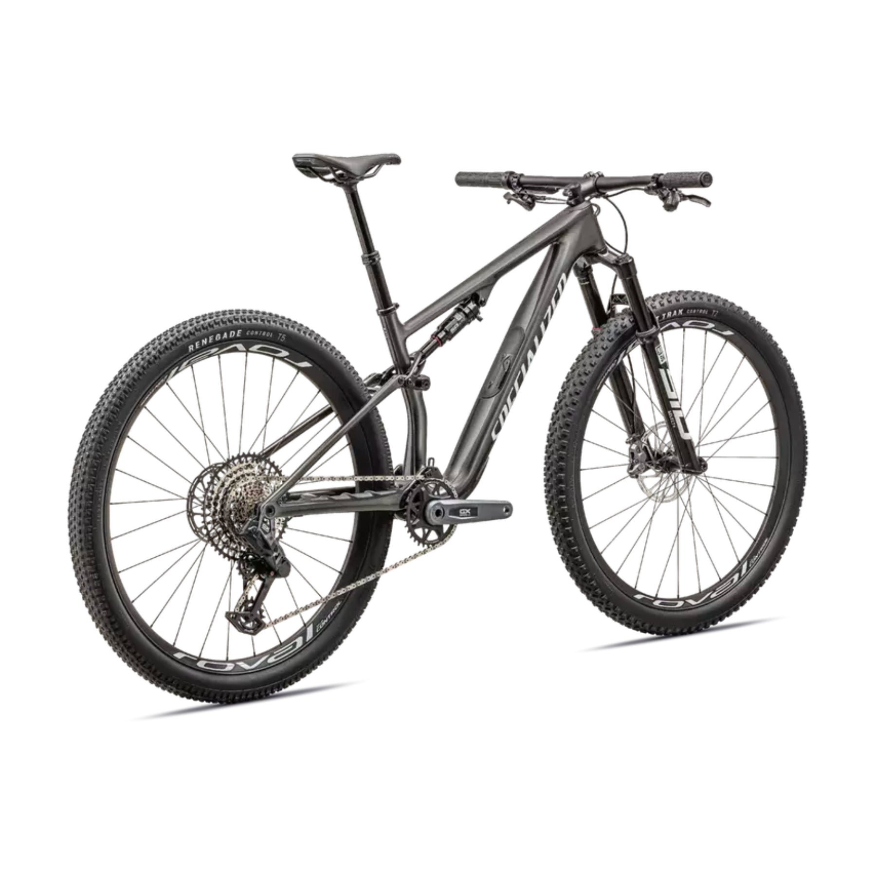 Bicicleta Specialized Epic 8 Expert 2024 Gloss Carbon-Black Pearl White