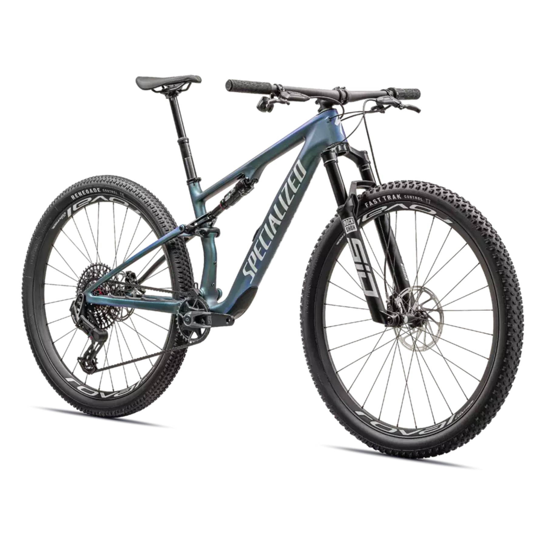 Bicicleta Specialized Epic 8 Pro Satin Carbon-Metallic Sapphire