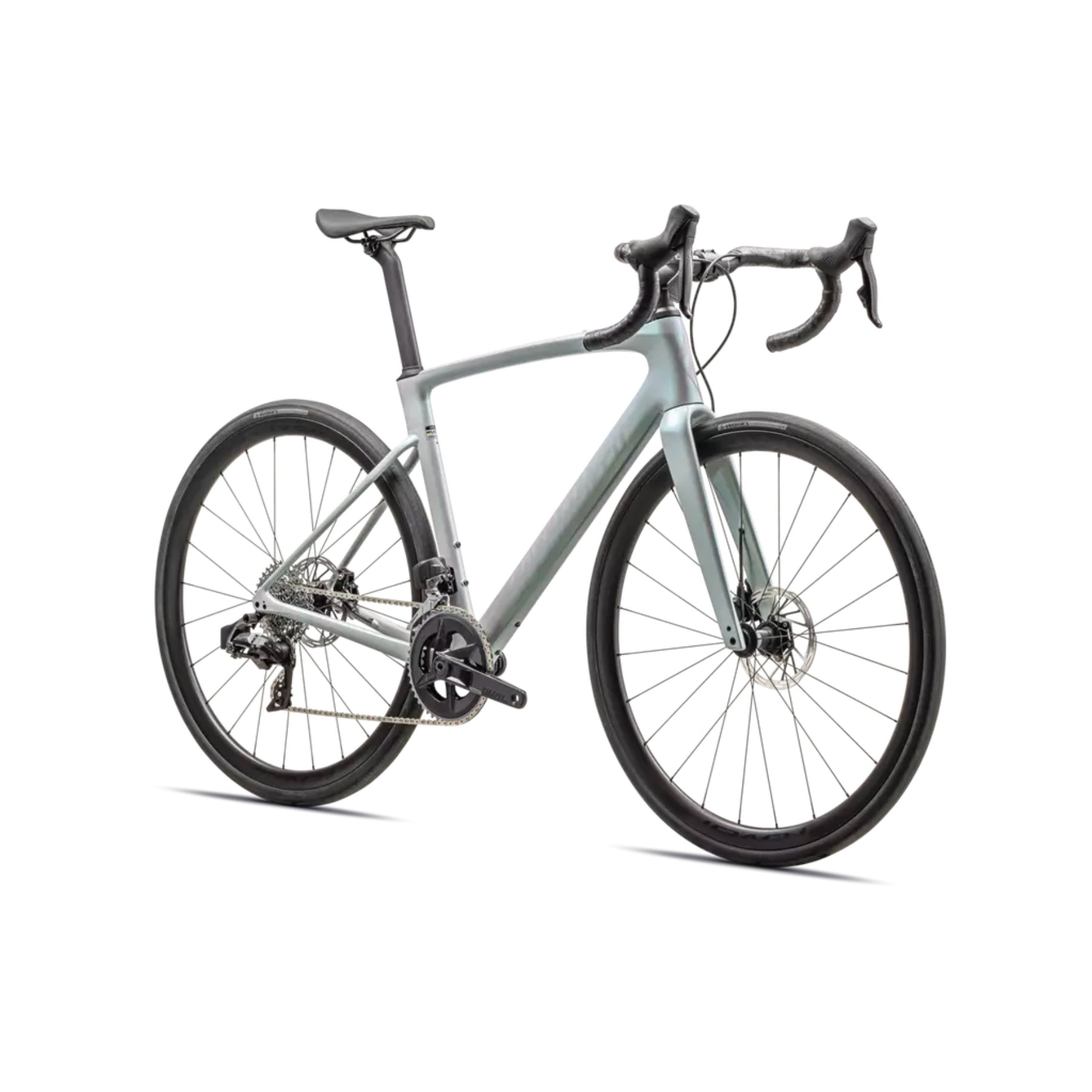 Bicicleta Specialized Roubaix SL8 Expert Gloss Dove Grey Chameleon Lapis