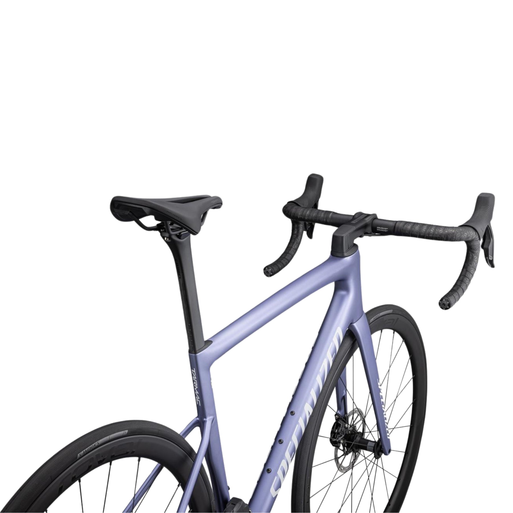 Bicicleta Specialized Tarmac Sl8 Expert Satin Powder Indigo Tint Over-White