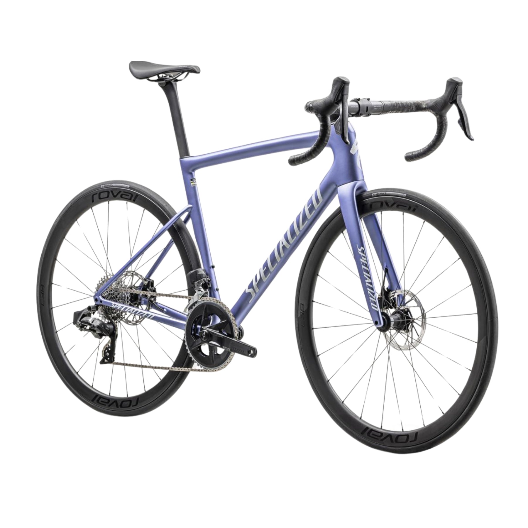 Bicicleta Specialized Tarmac Sl8 Expert Satin Powder Indigo Tint Over