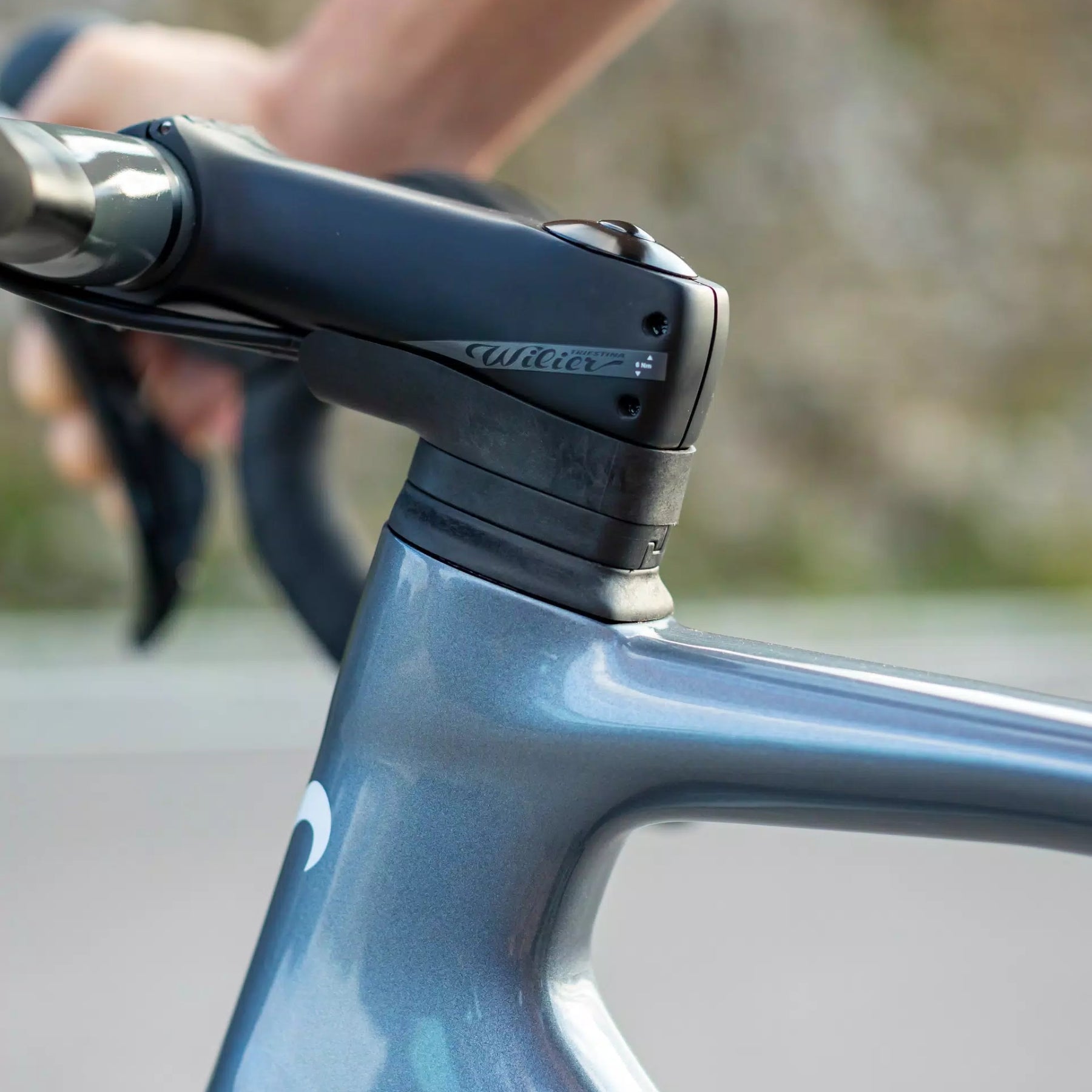 Bicicleta Wilier 0 SL Rival AXS Grey Light Blue Glossy