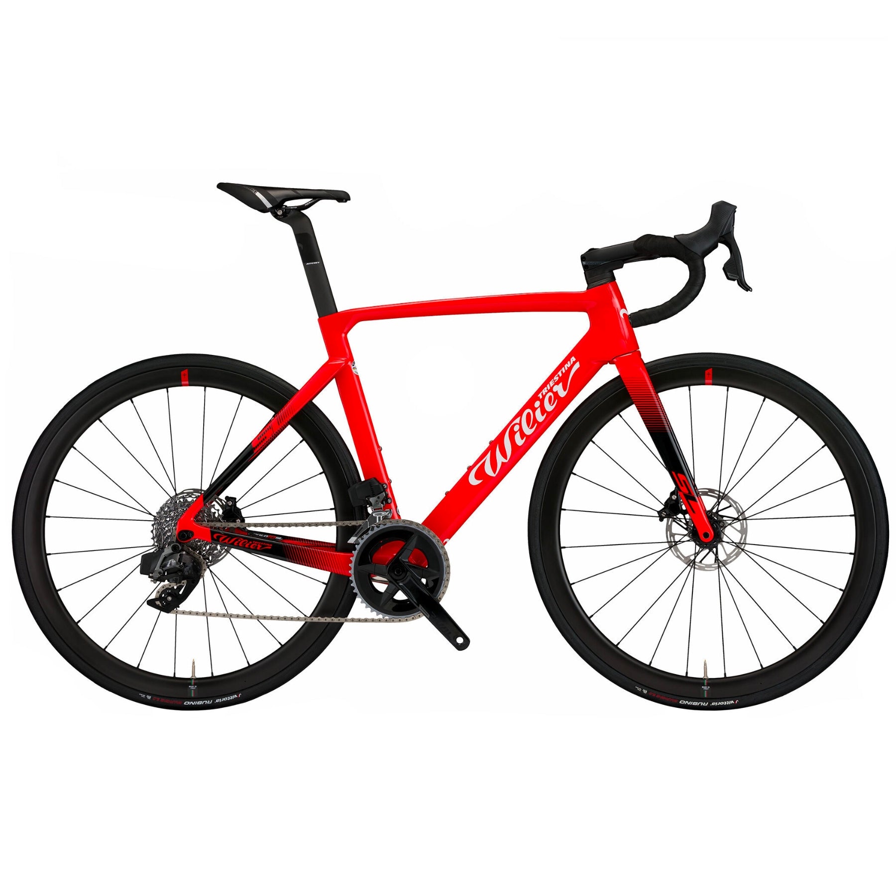 Bicicleta Wilier Triestina Cento10 Sl Disc Ultegra Red-Black