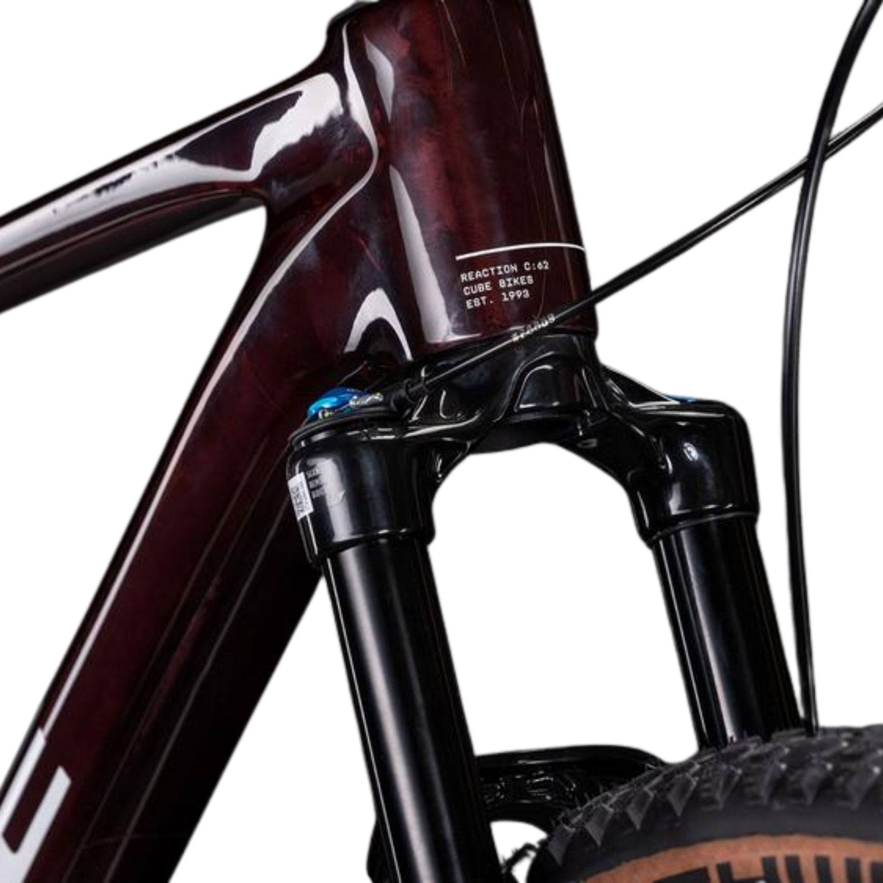 Bicicleta Cube Reaction C:62 Race Liquired´n´white