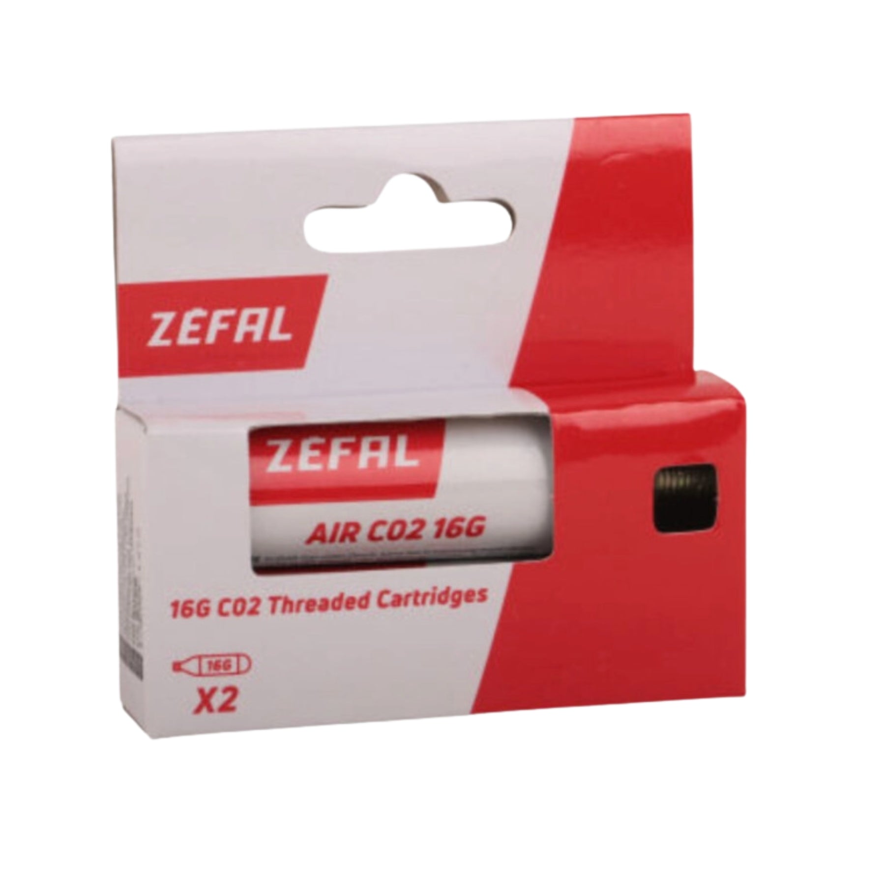 Blister 2 Cartuchos De Aire Zefal CO2 16 G Con Rosca