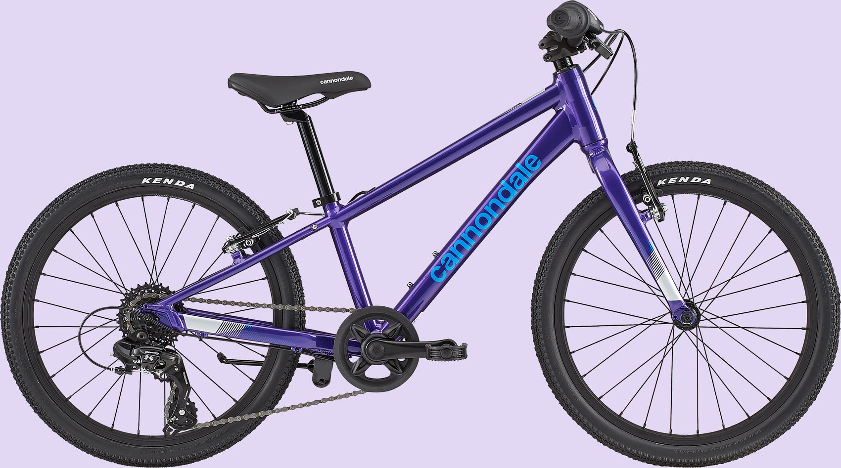 Bicicleta Cannondale F Kids Trail 20 purple VAS Cycling Boutique