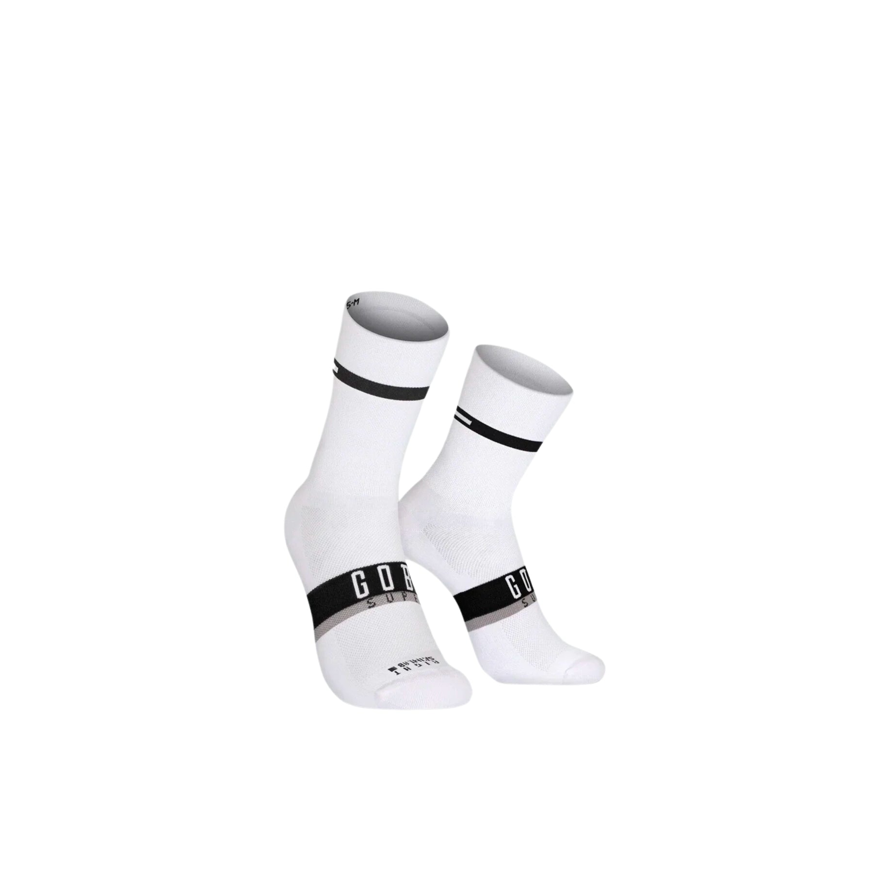 Calcetines Gobik Superb Horizon Estándar White