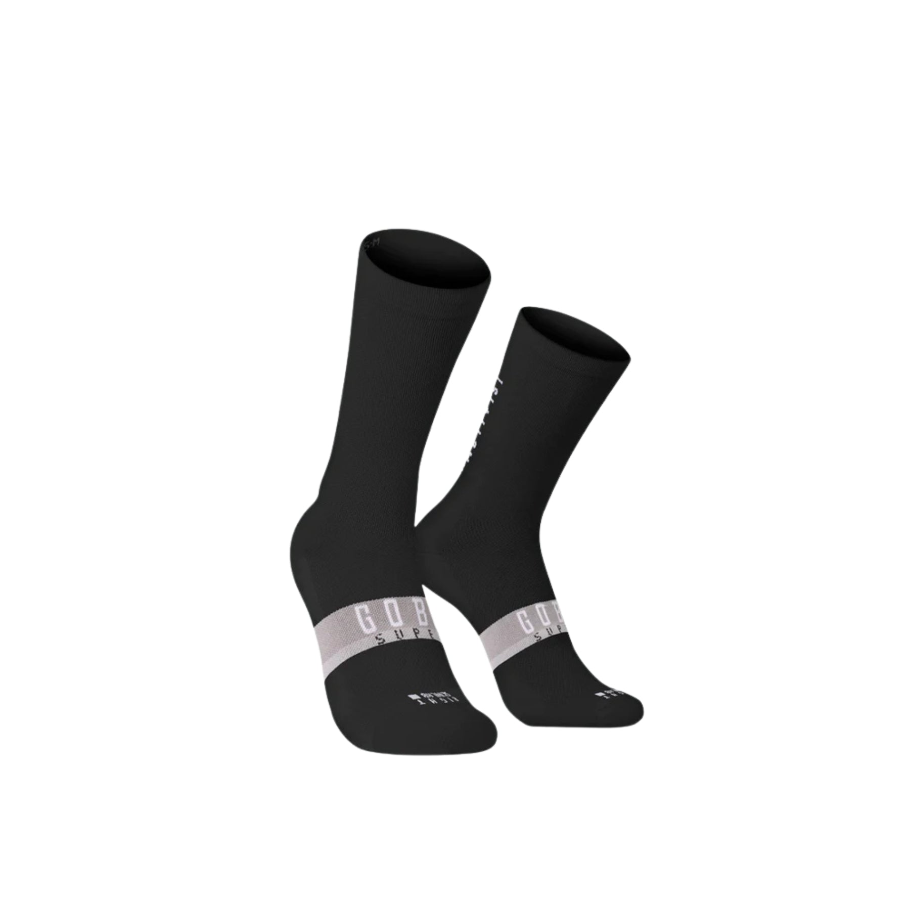 Calcetines Gobik Superb Unisex Extra Long Black Axis