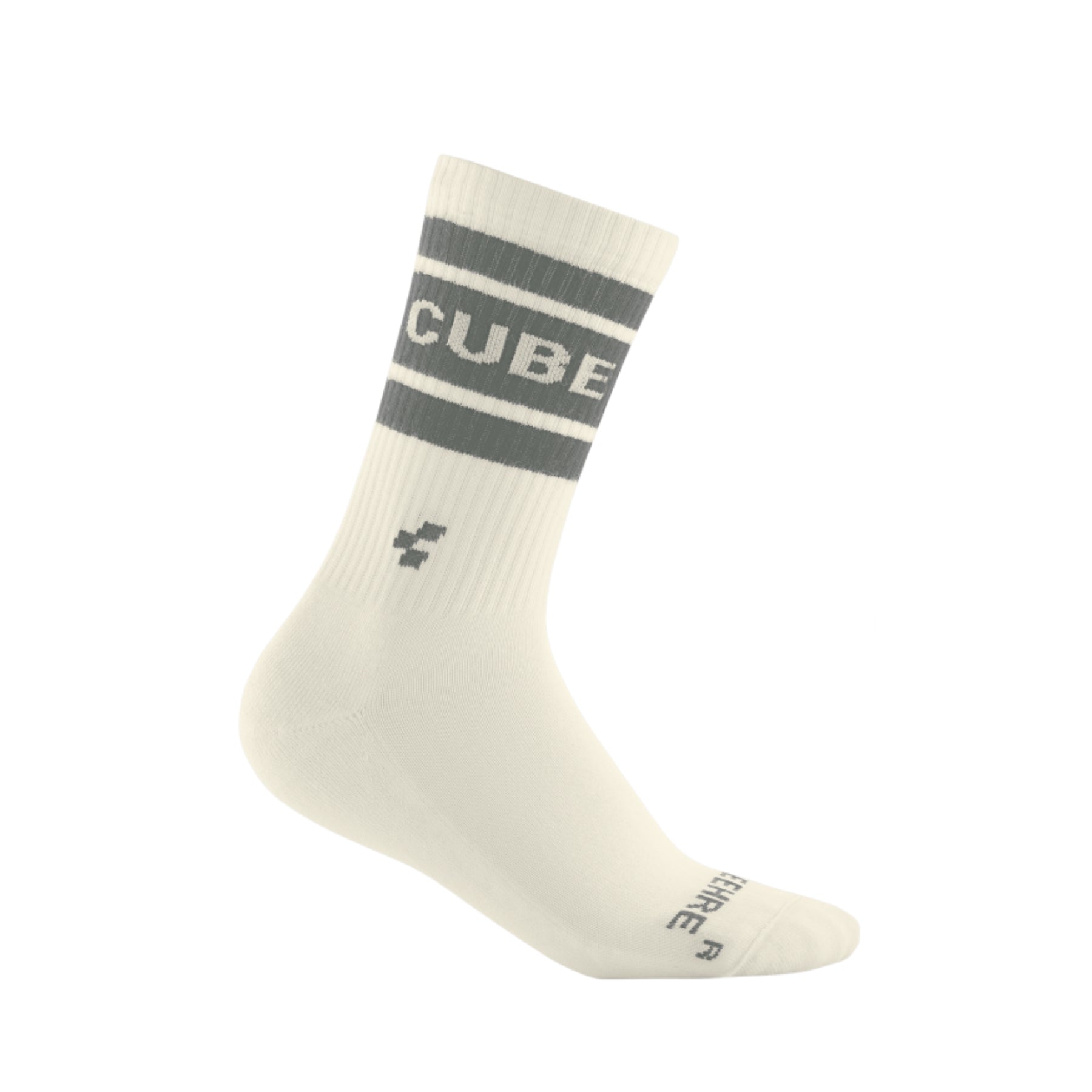 Calcetines CUBE After Race De Corte Alto Beige