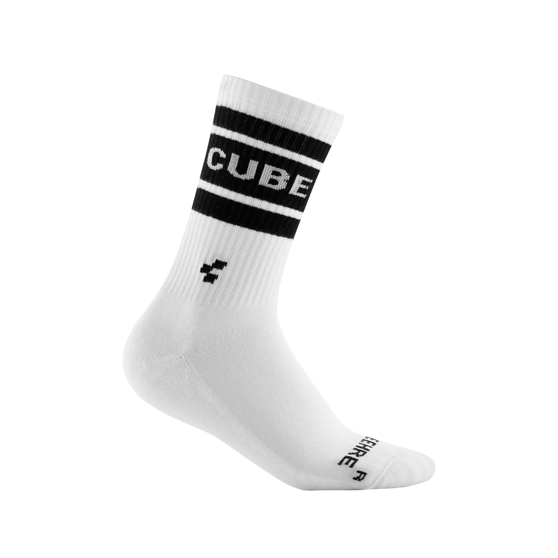Calcetines CUBE After Race De Corte Alto White