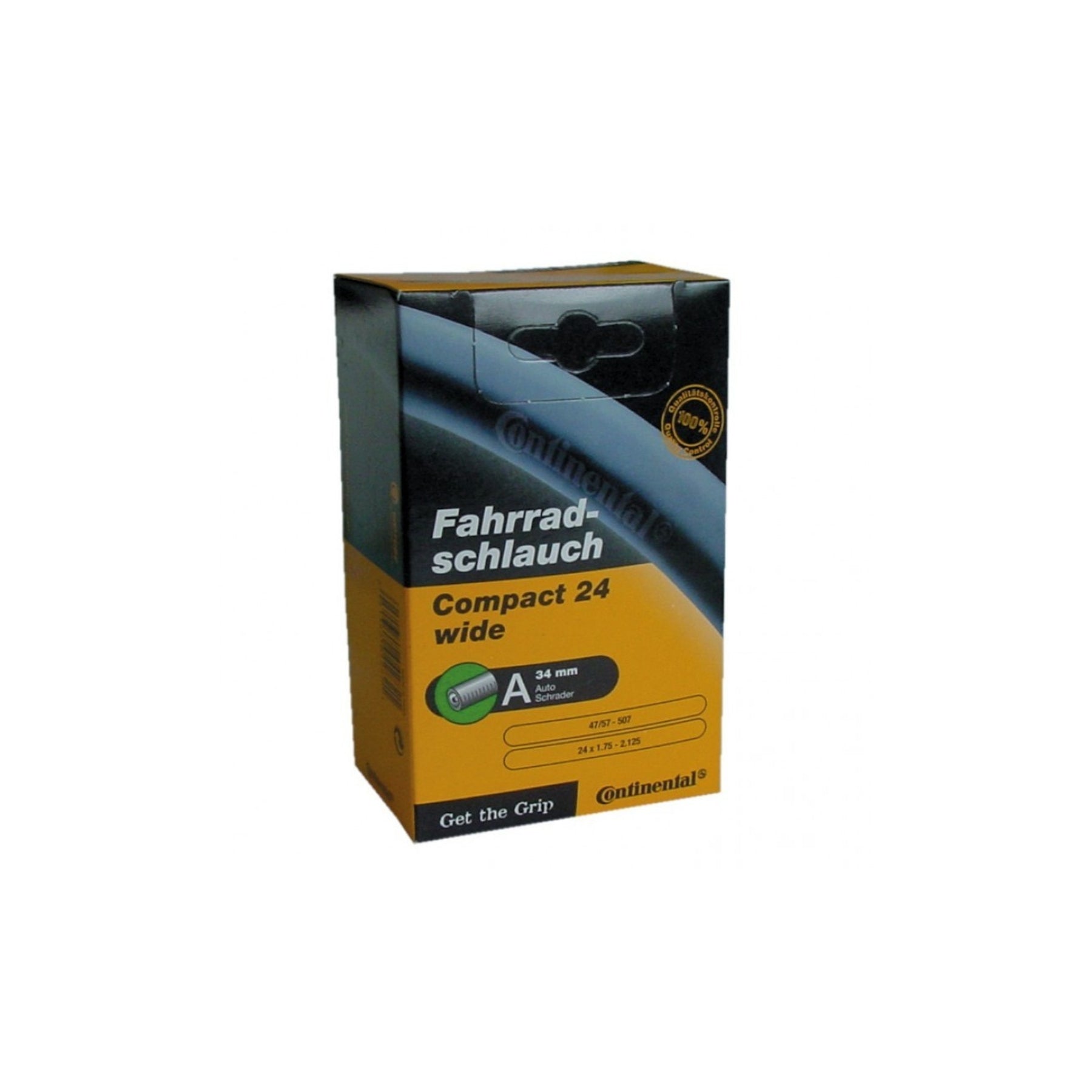 Camara Continental 24x1.75-2.125'' Comp Wide Dunlop40mm