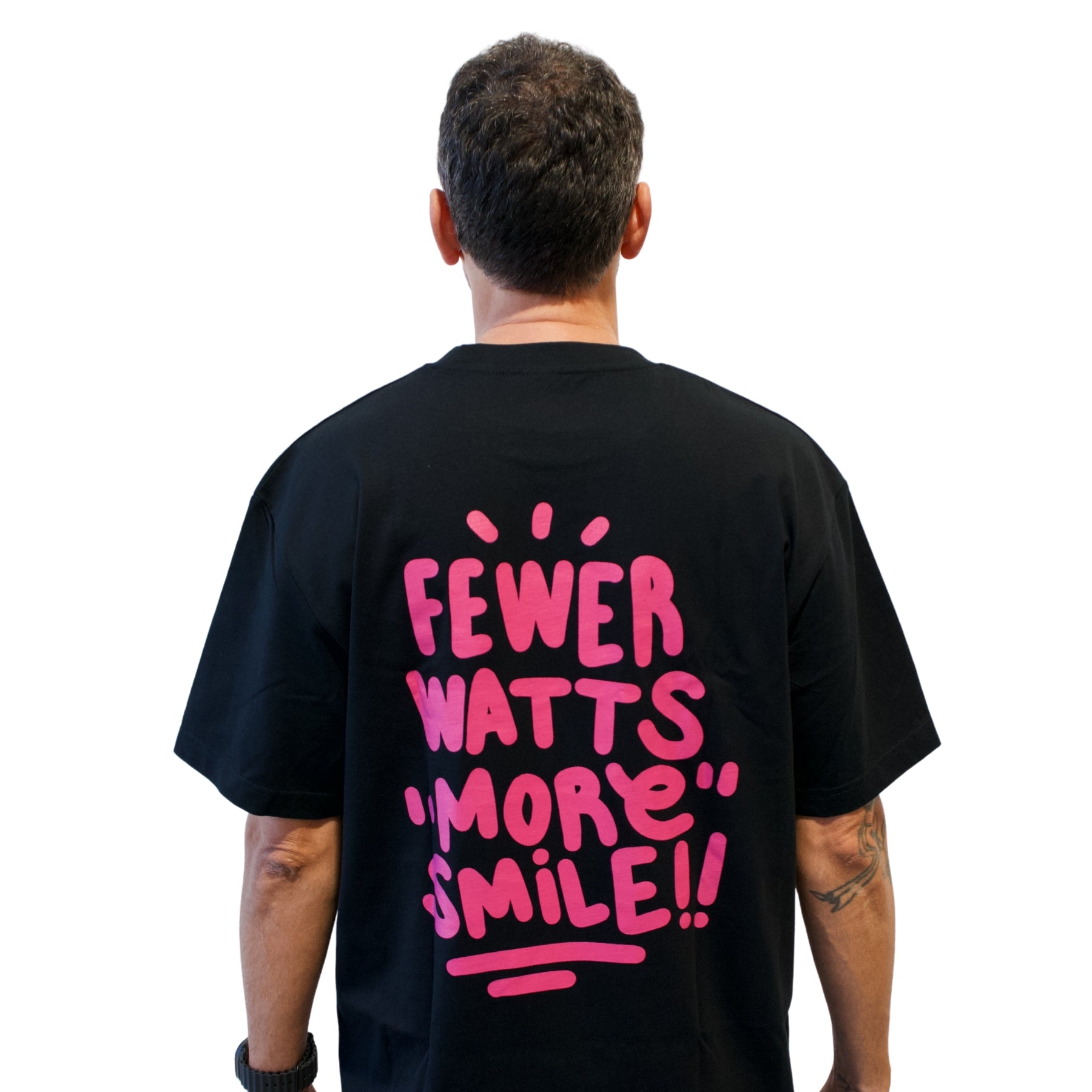 Camiseta Casual Oversize VAS Cycling Back Black