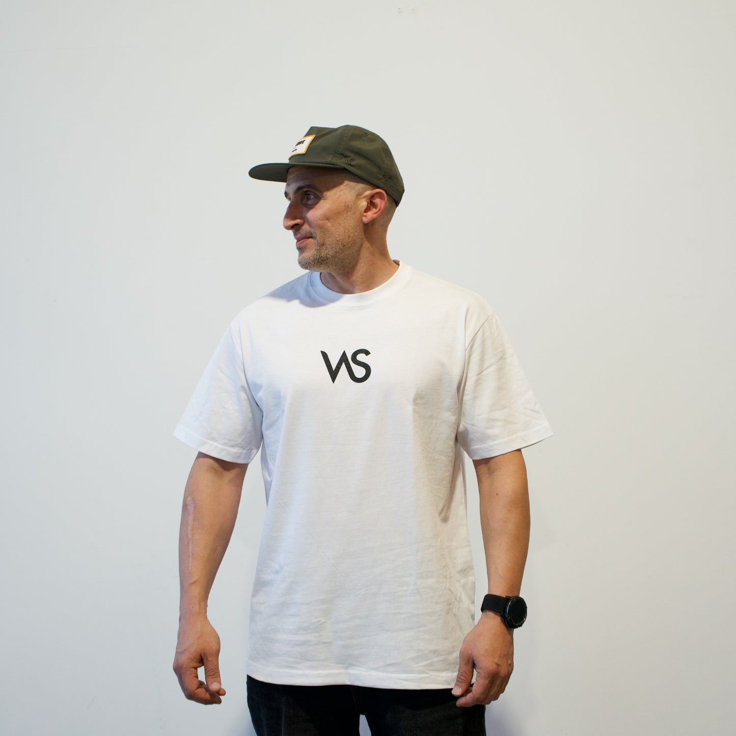 Camiseta Casual Oversize VAS Cycling F. White