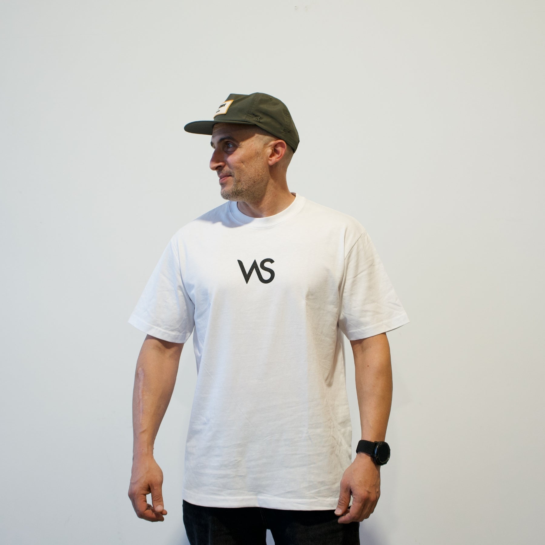 Camiseta Casual Oversize VAS Cycling F. White