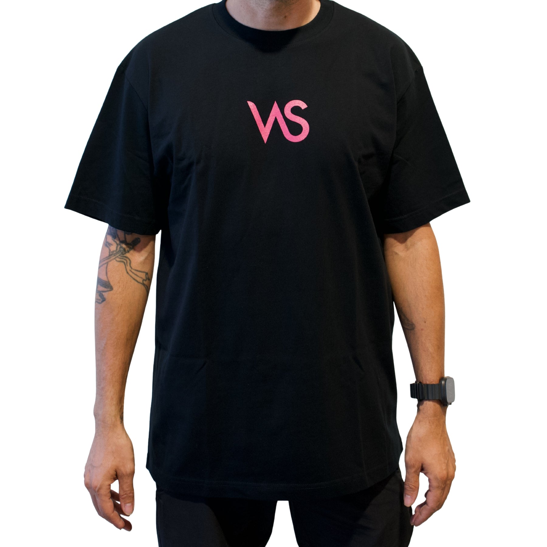 Camiseta Casual Oversize VAS Cycling Front Black