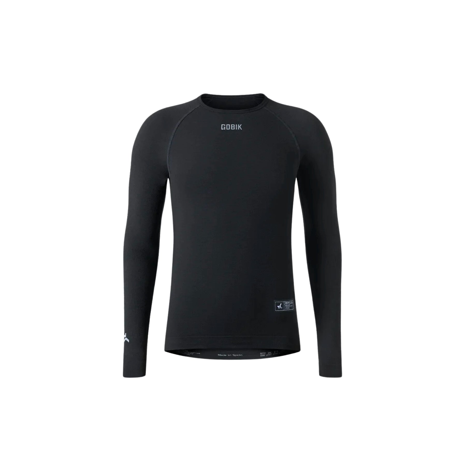 Camiseta Interior Manga Larga Winter Merino Hombre Coal