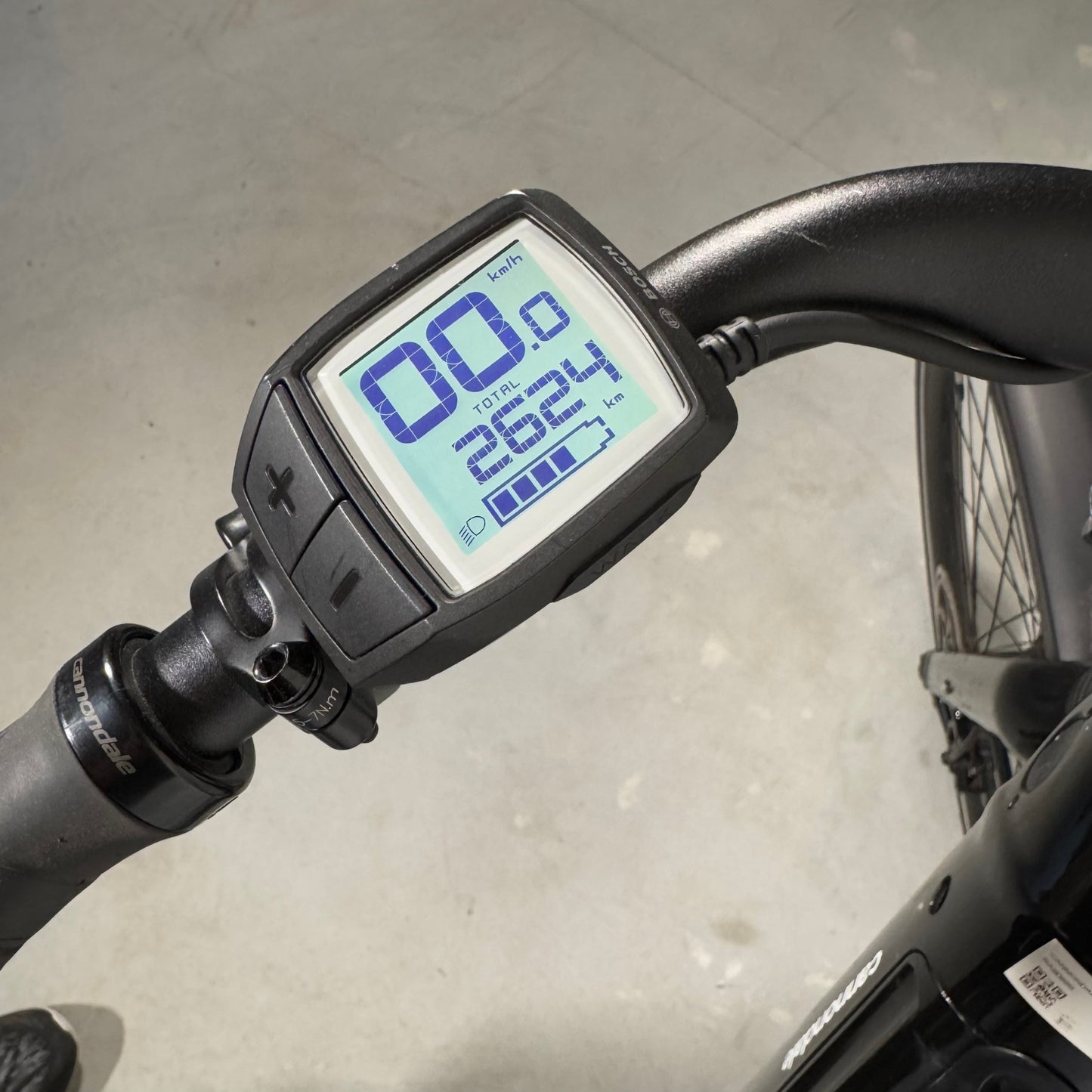 Cannondale Mavaro Neo 5+ Black Pearl L RA80889 Detalle Display