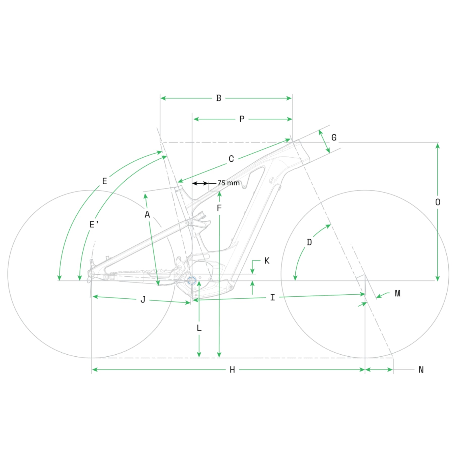 Cannondale Moterra Neo Carbon 2 Geometry