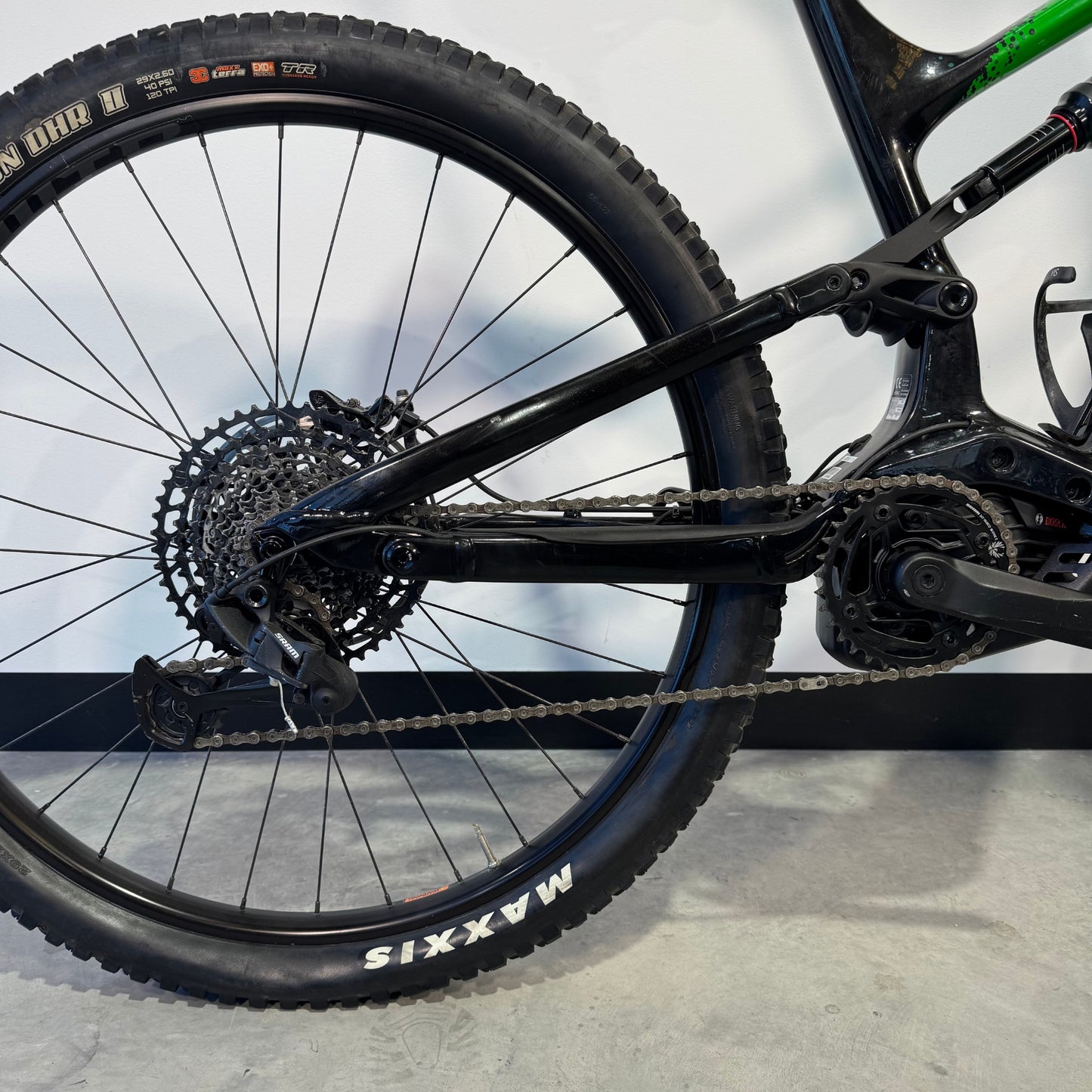 Cannondale Moterra Neo Carbon 3+ Green L-CA35640 Detalle Grupo