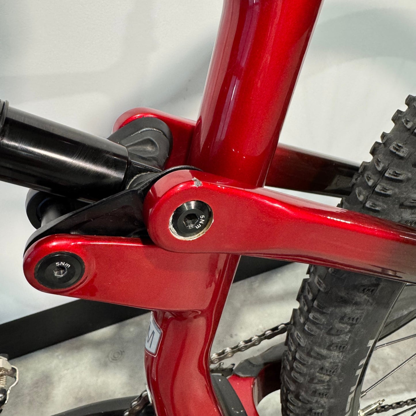 Cannondale Scalpel Crb 3 Candy Red (M) TC96348 Detalle Basculante