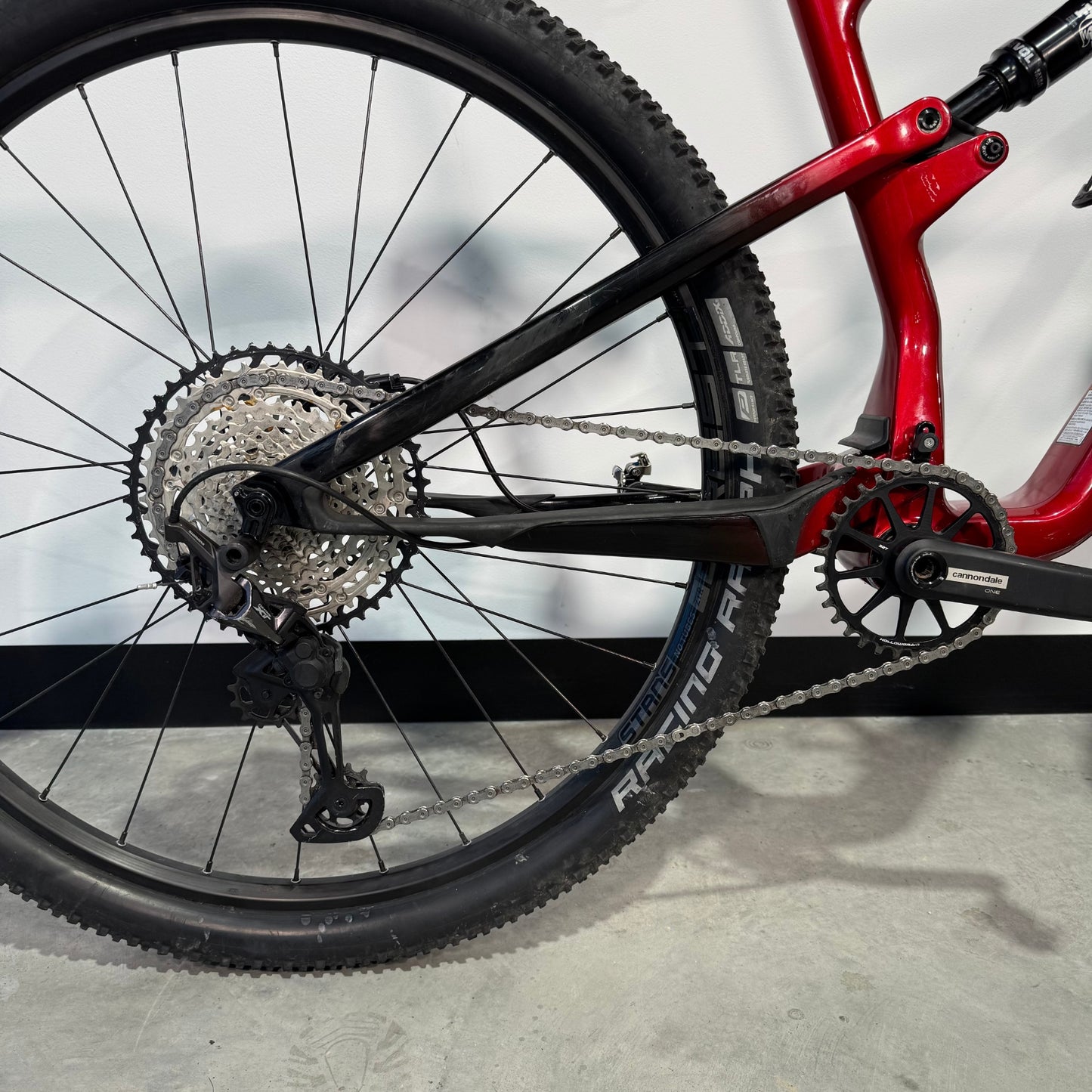 Cannondale Scalpel Crb 3 Candy Red (M) TC96348 Detalle Grupo