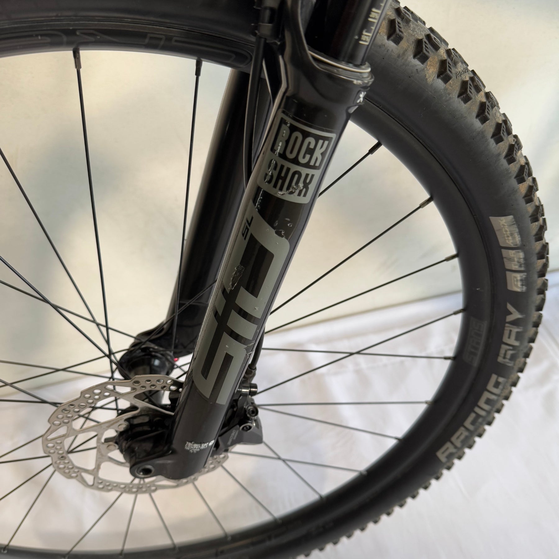 Cannondale Scalpel HT Carbon 3 Black L TD18952 Detalle Horquilla Izqda