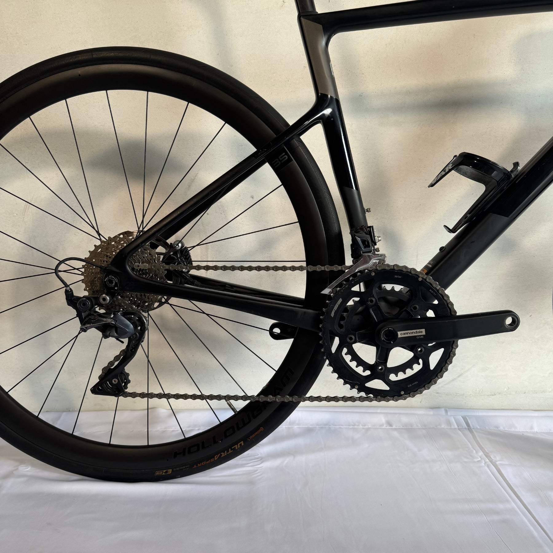 Cannondale Supersix EVO Carbon Disc Ultegra Matte Black 51 TC62935 Detalle Grupo