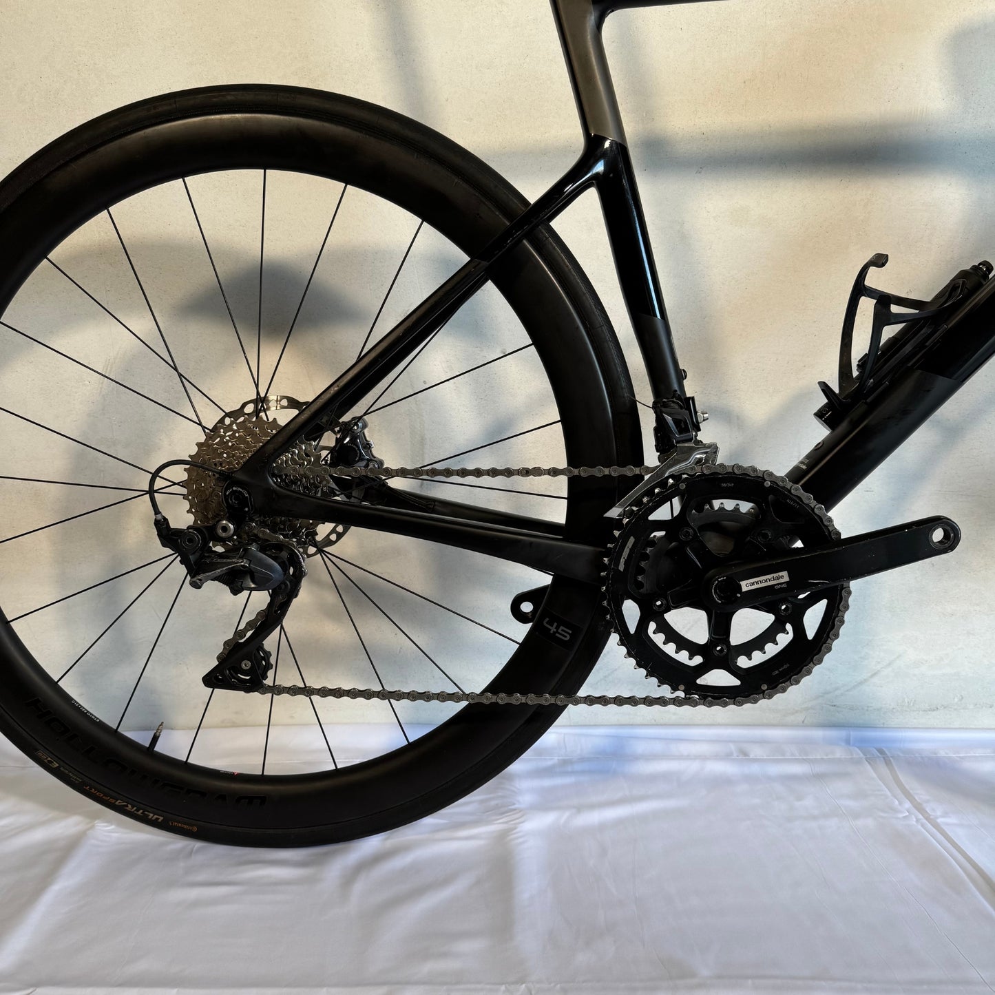 Cannondale Supersix EVO Carbon Disc Ultegra Matte Black 54 TC49548 Detalle Grupo