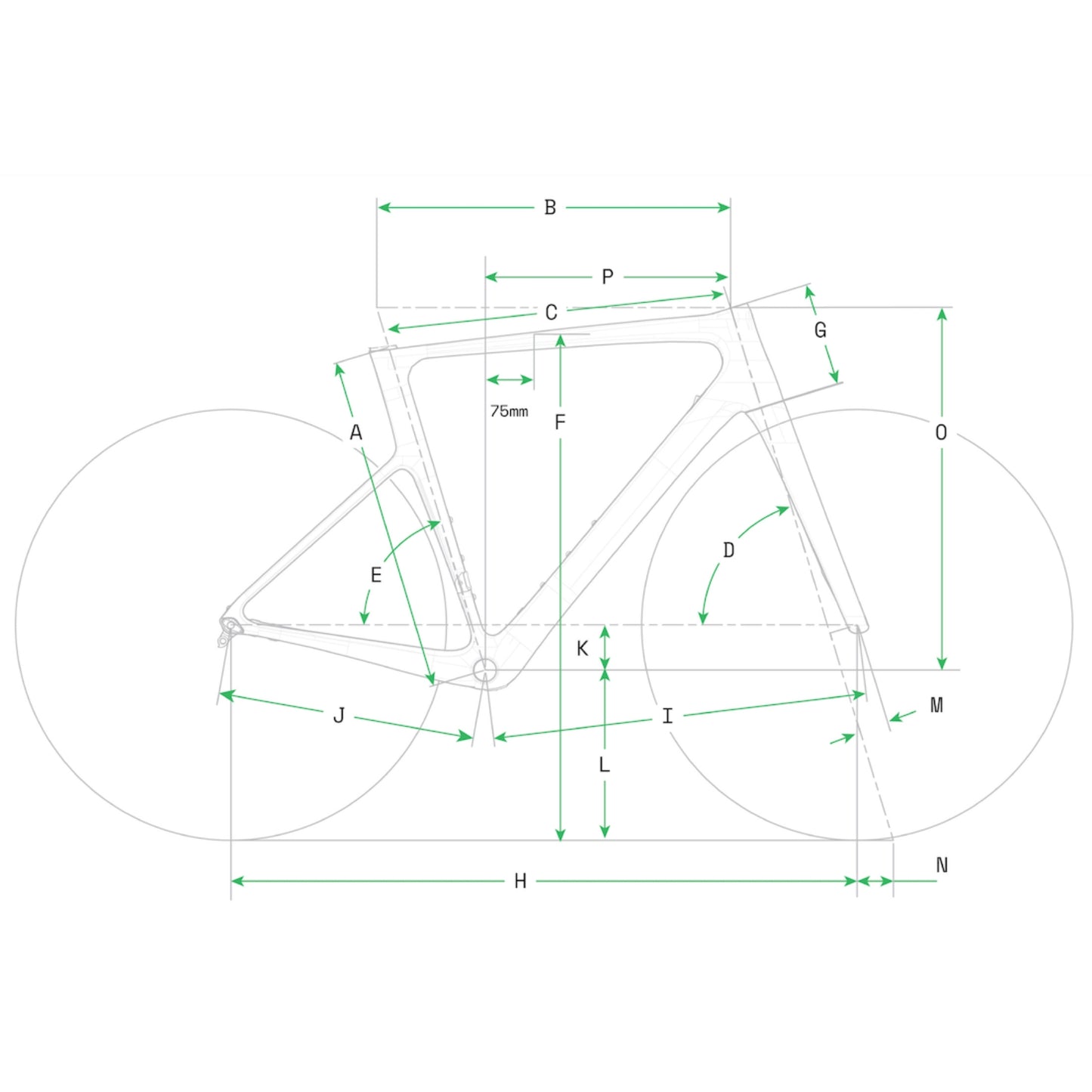 Cannondale Supersix Evo Geometría