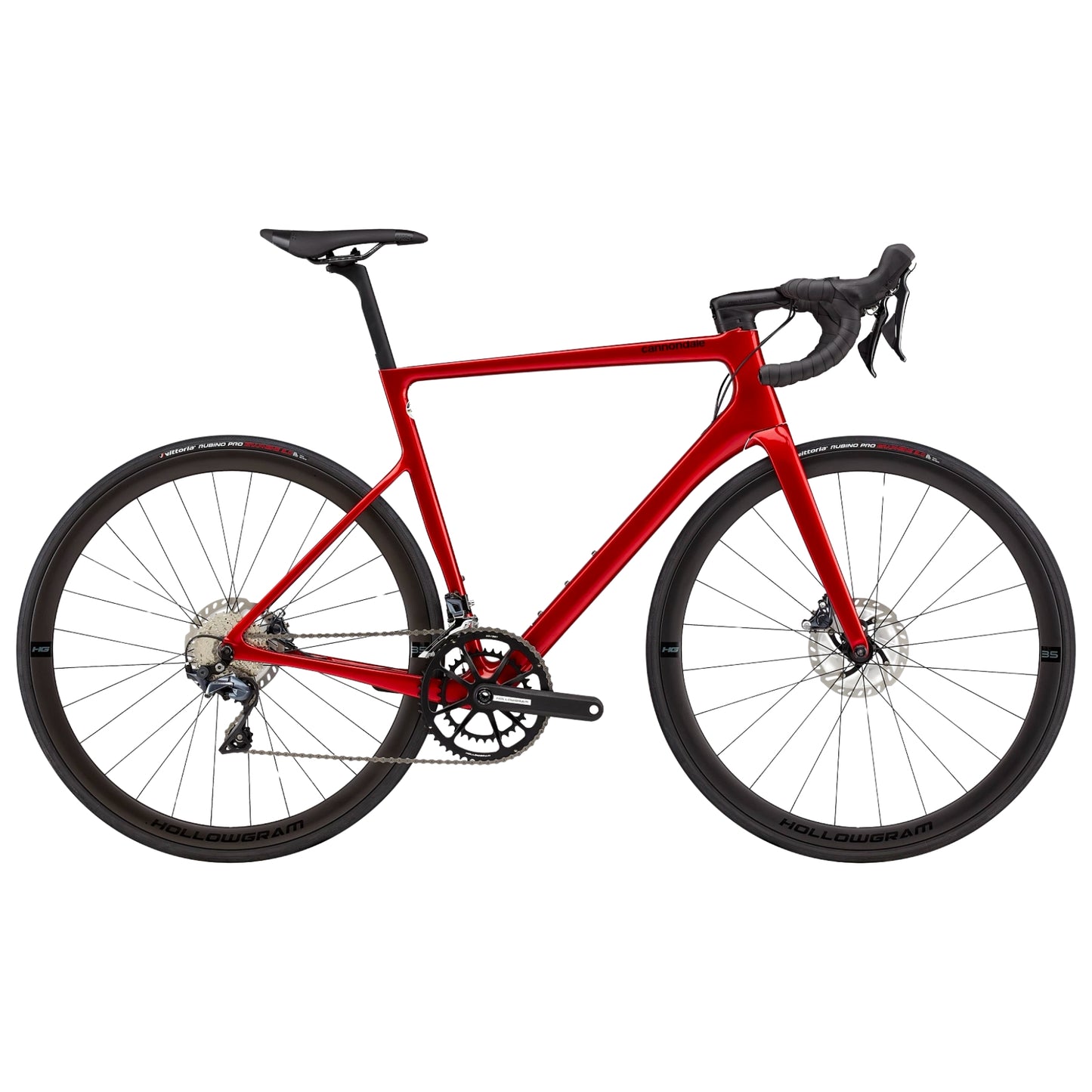 Cannondale Supersix Evo Hi-Mod Disc Ultegra Road Bike Candy Red