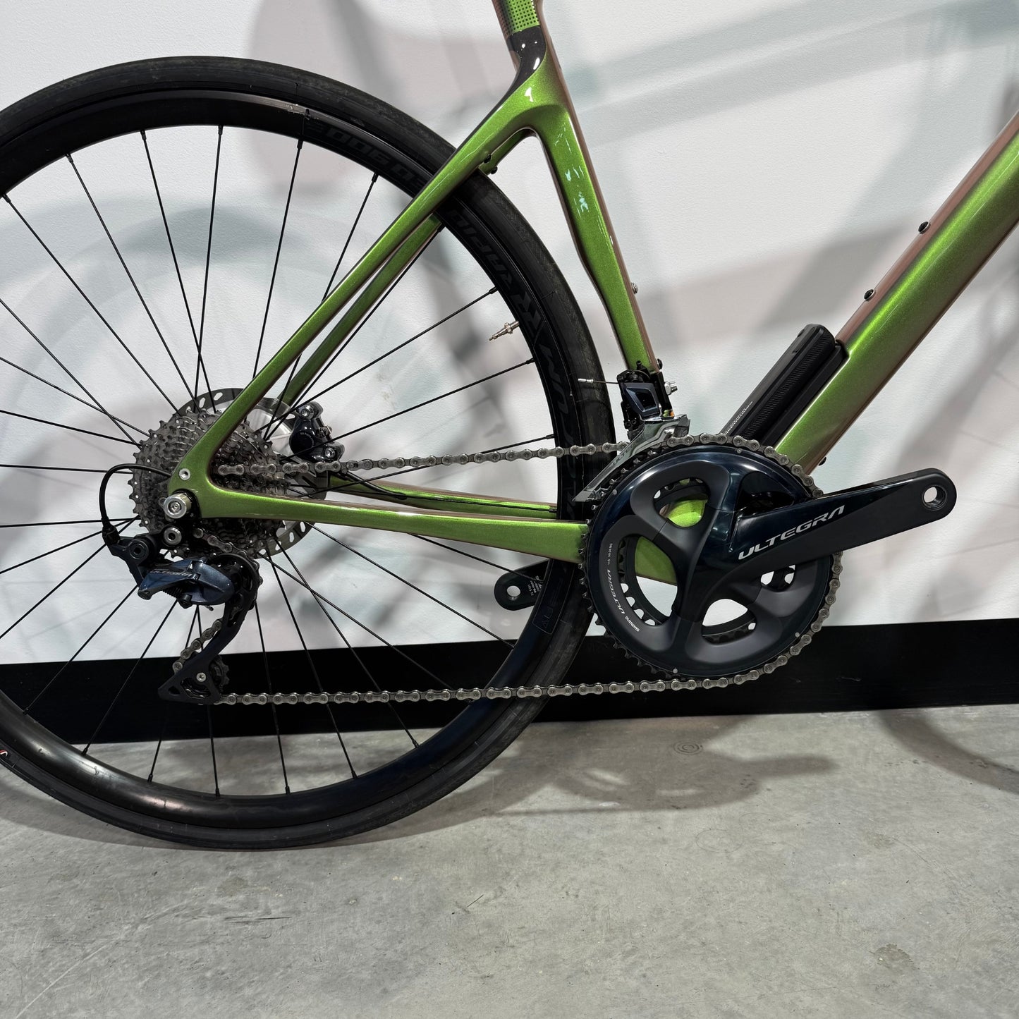 Cannondale Synapse Carbon 3 L Beetle Green (56) TD04919 Detalle Grupo